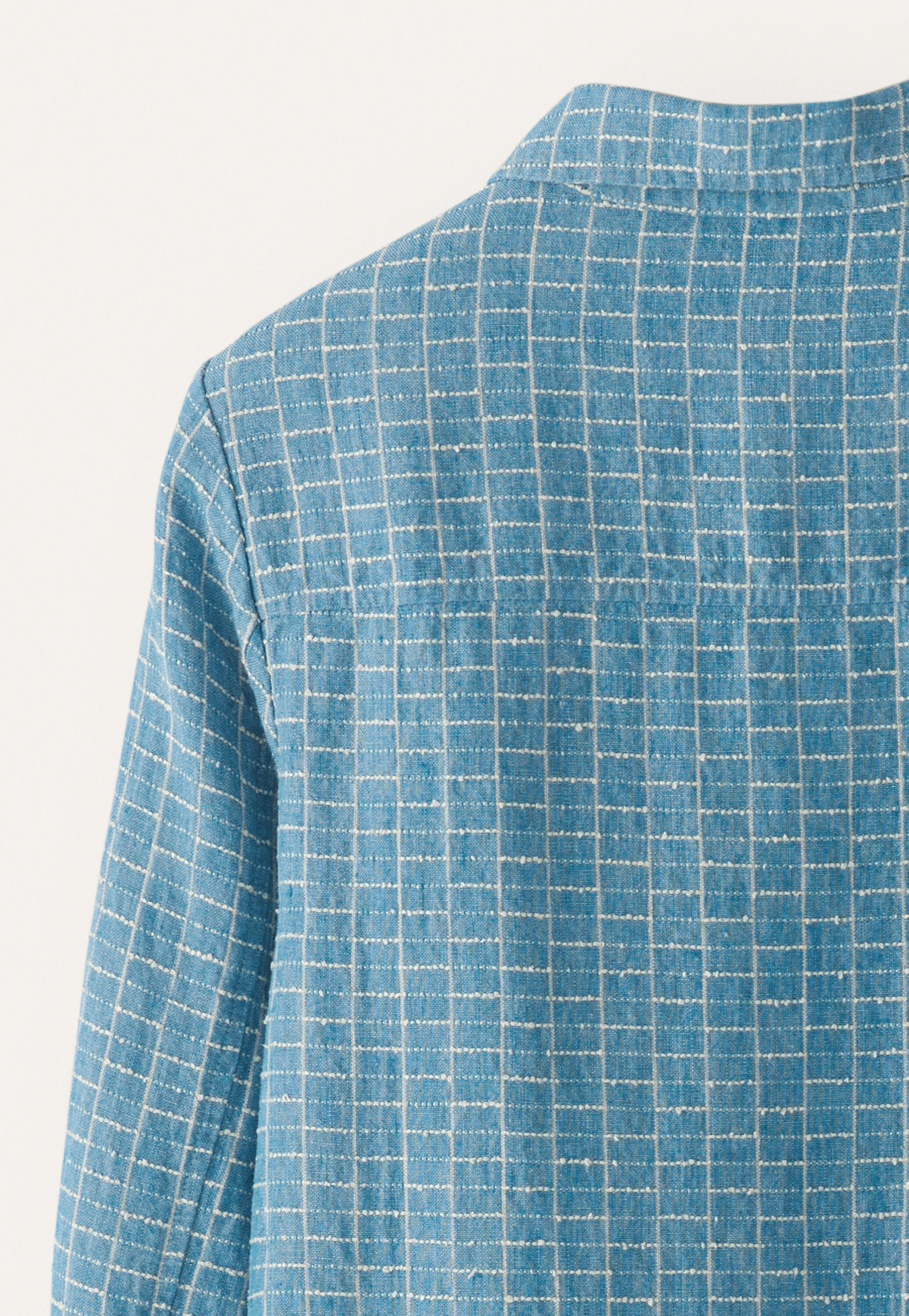 Checked shirtdress