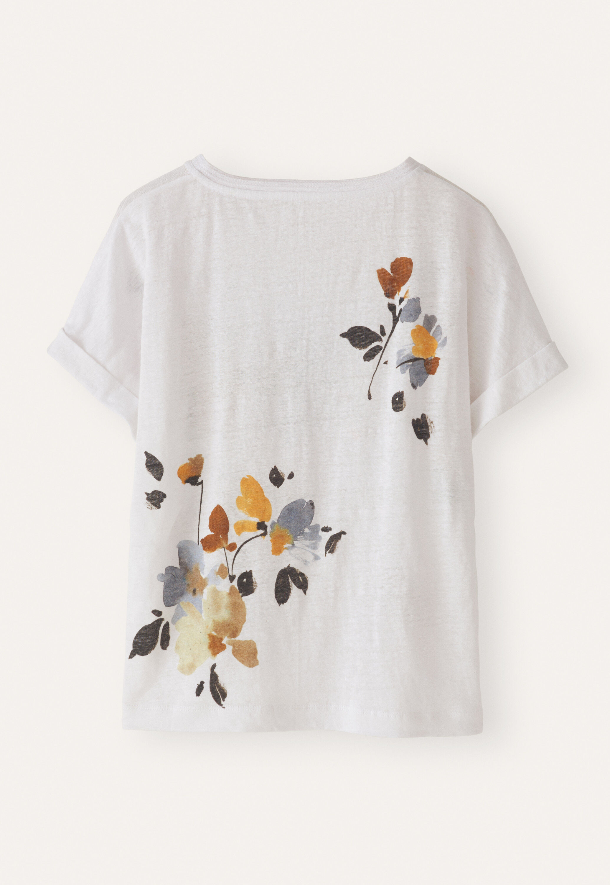 Printed jersey top