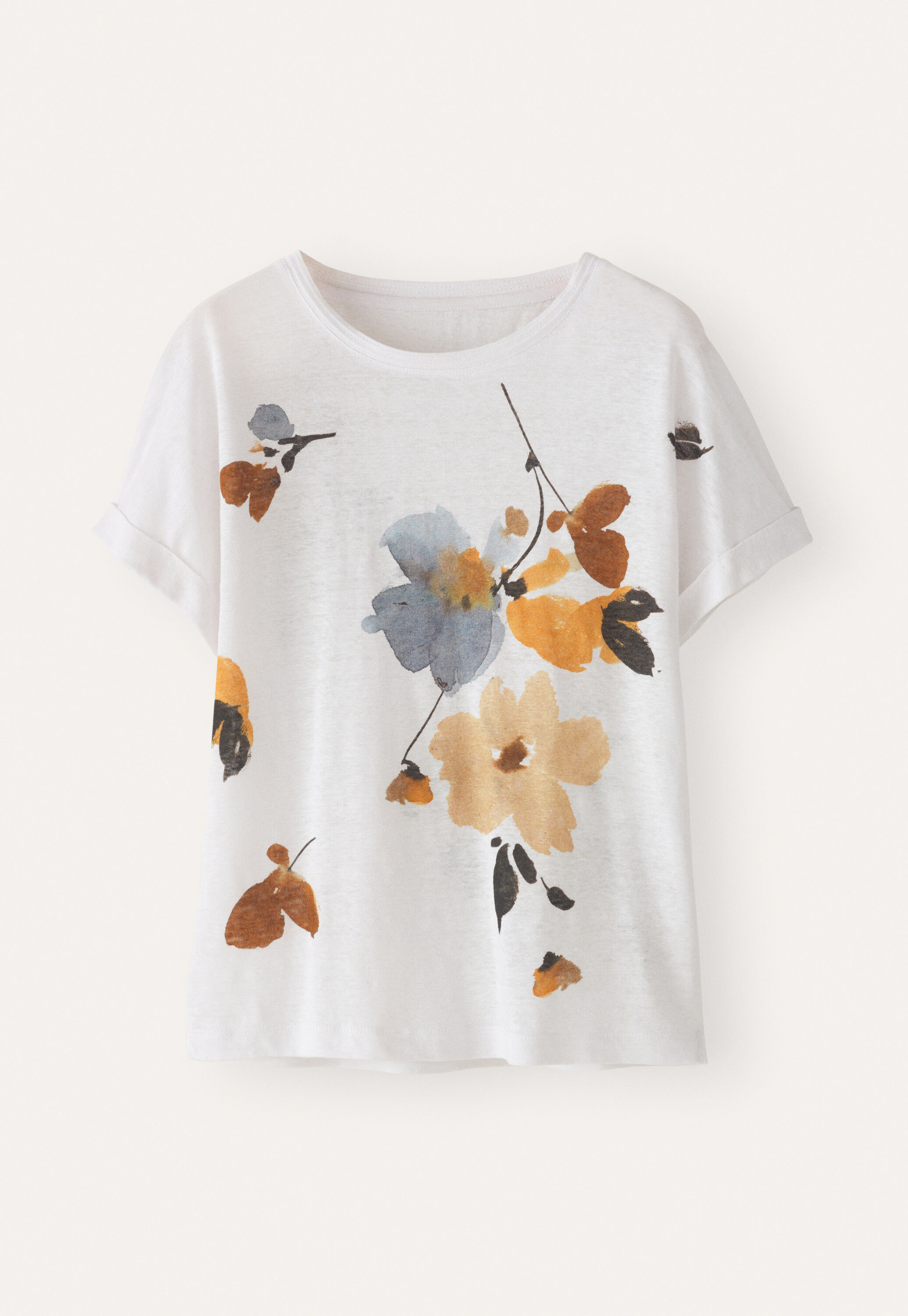 Printed jersey top