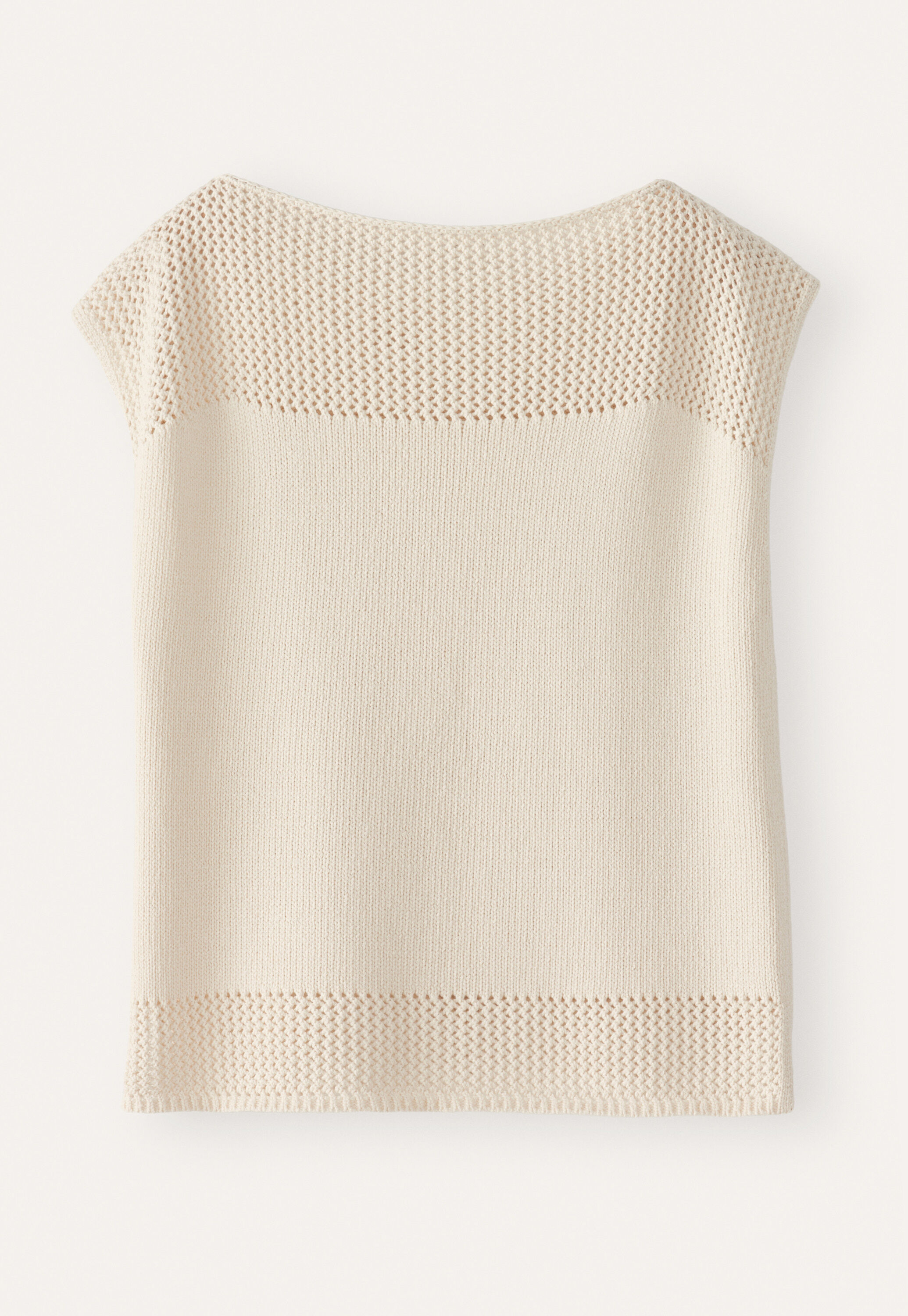 Crochet-stitch sweater