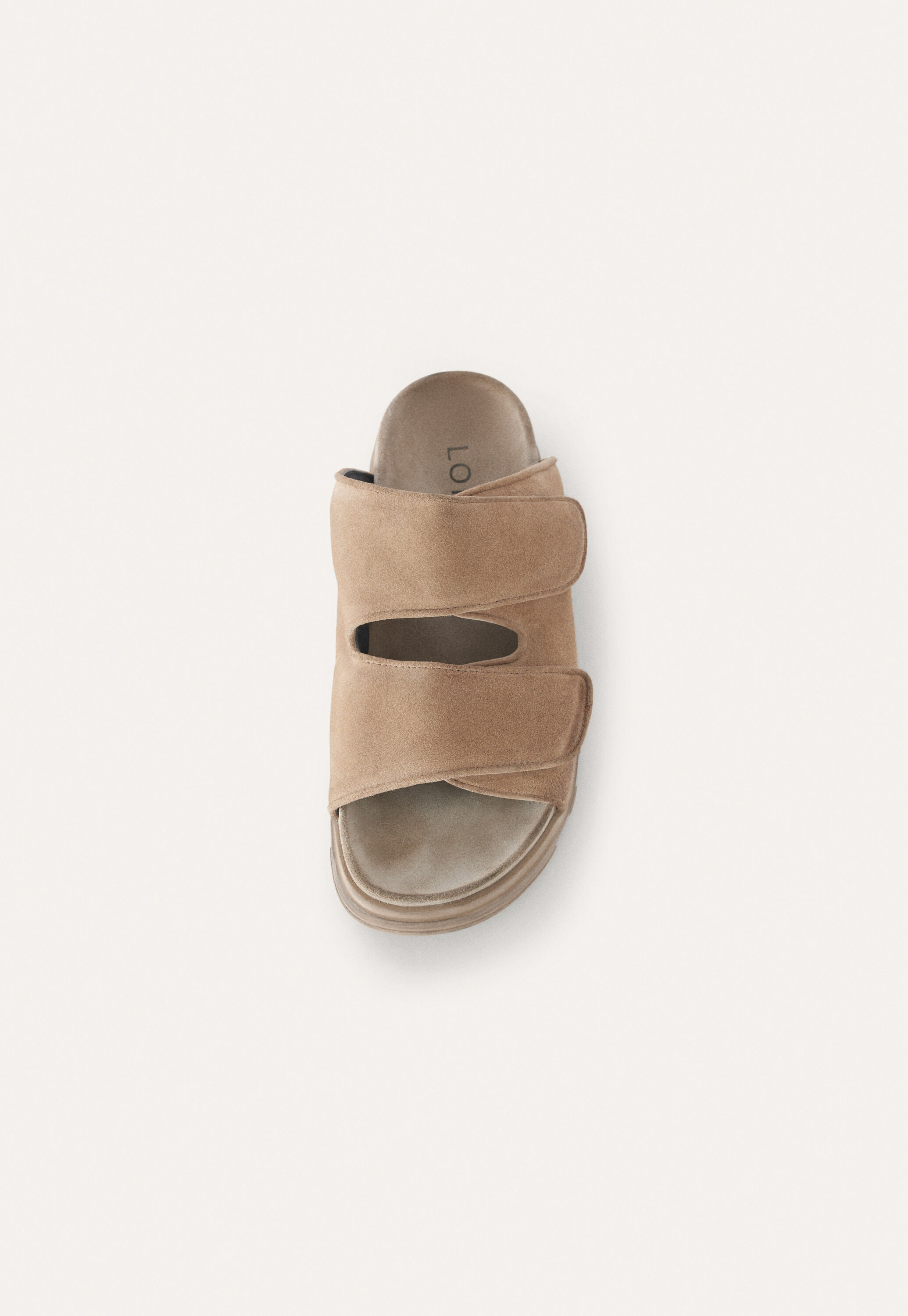 Velcro-strap sandal