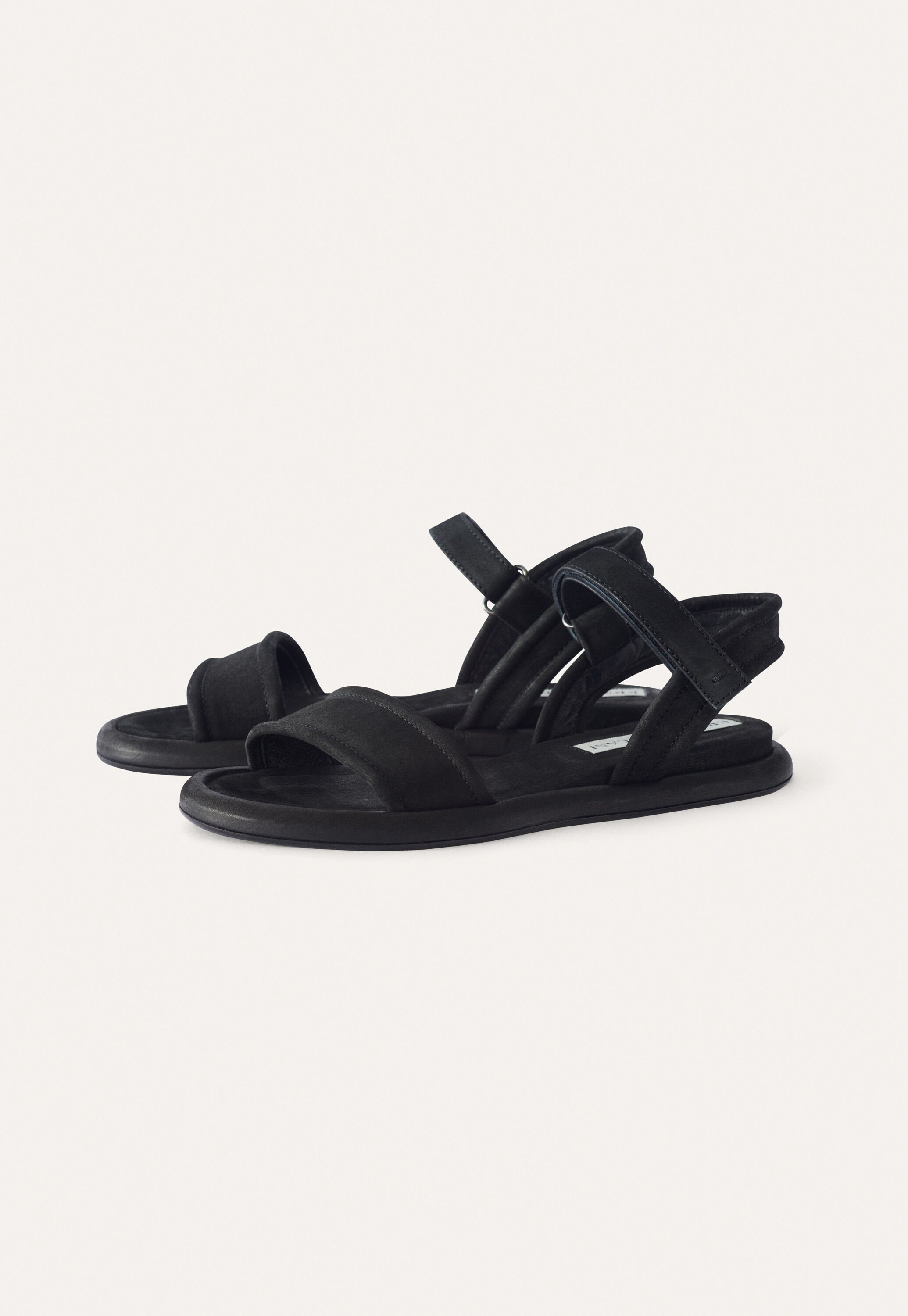 Strappy leather sandal