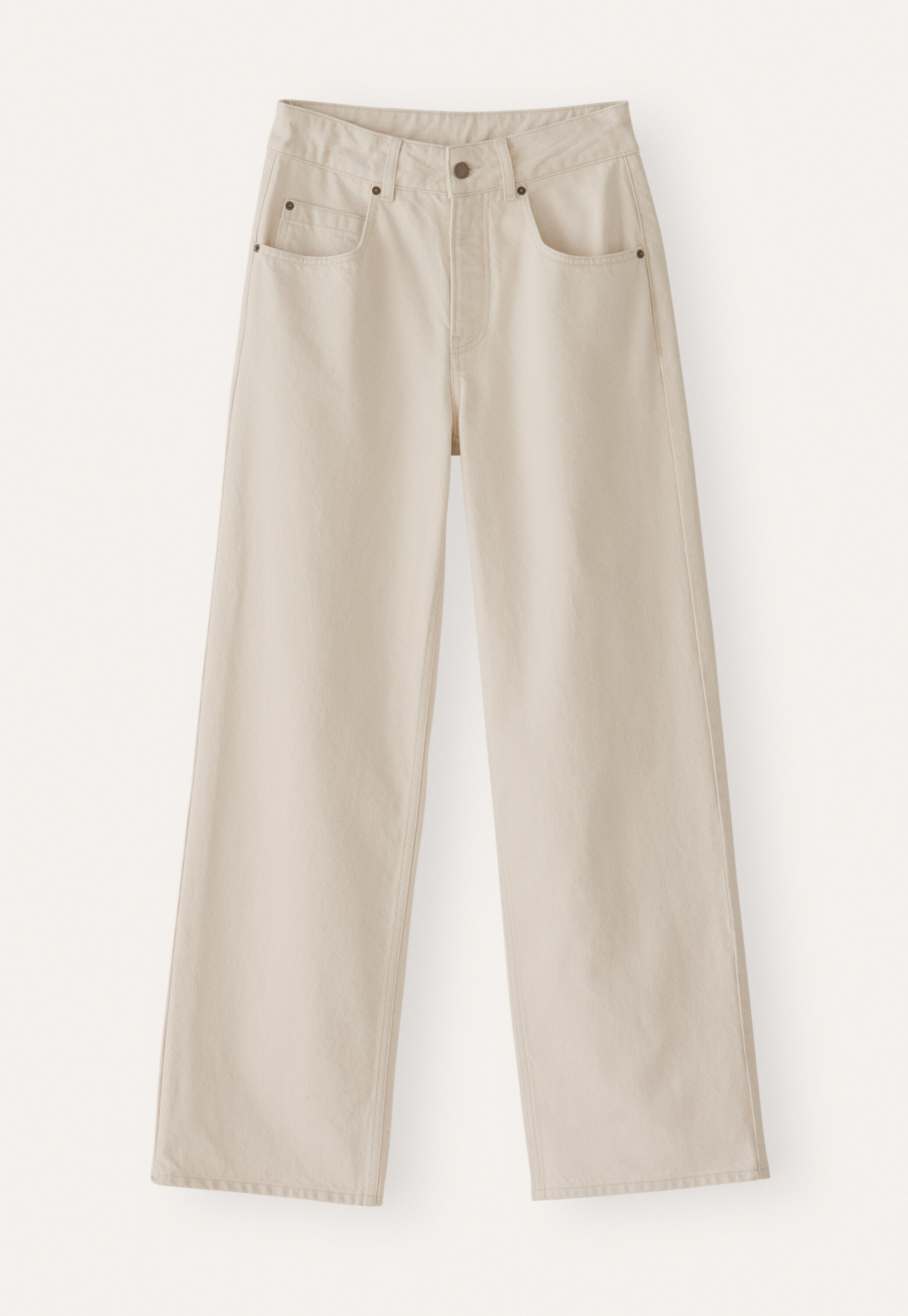 Straight-leg jeans