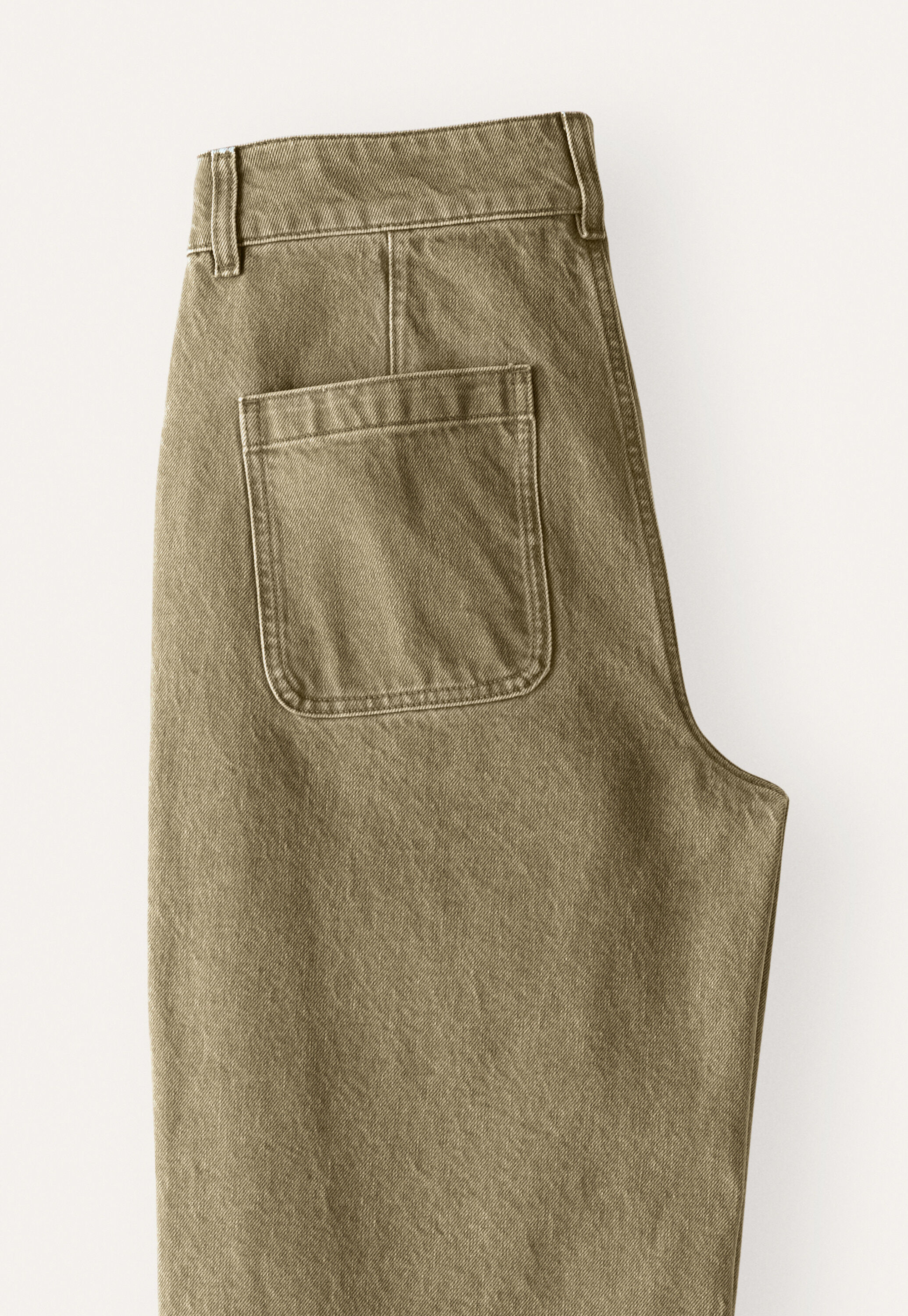 Straight-leg jeans