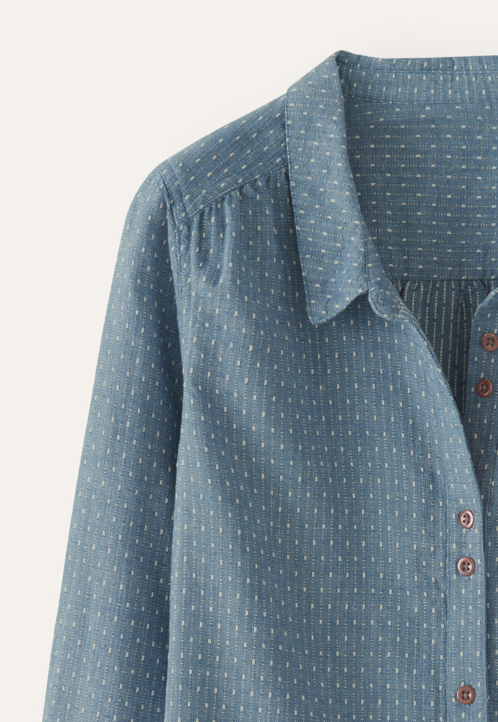 Dash-weave shirt