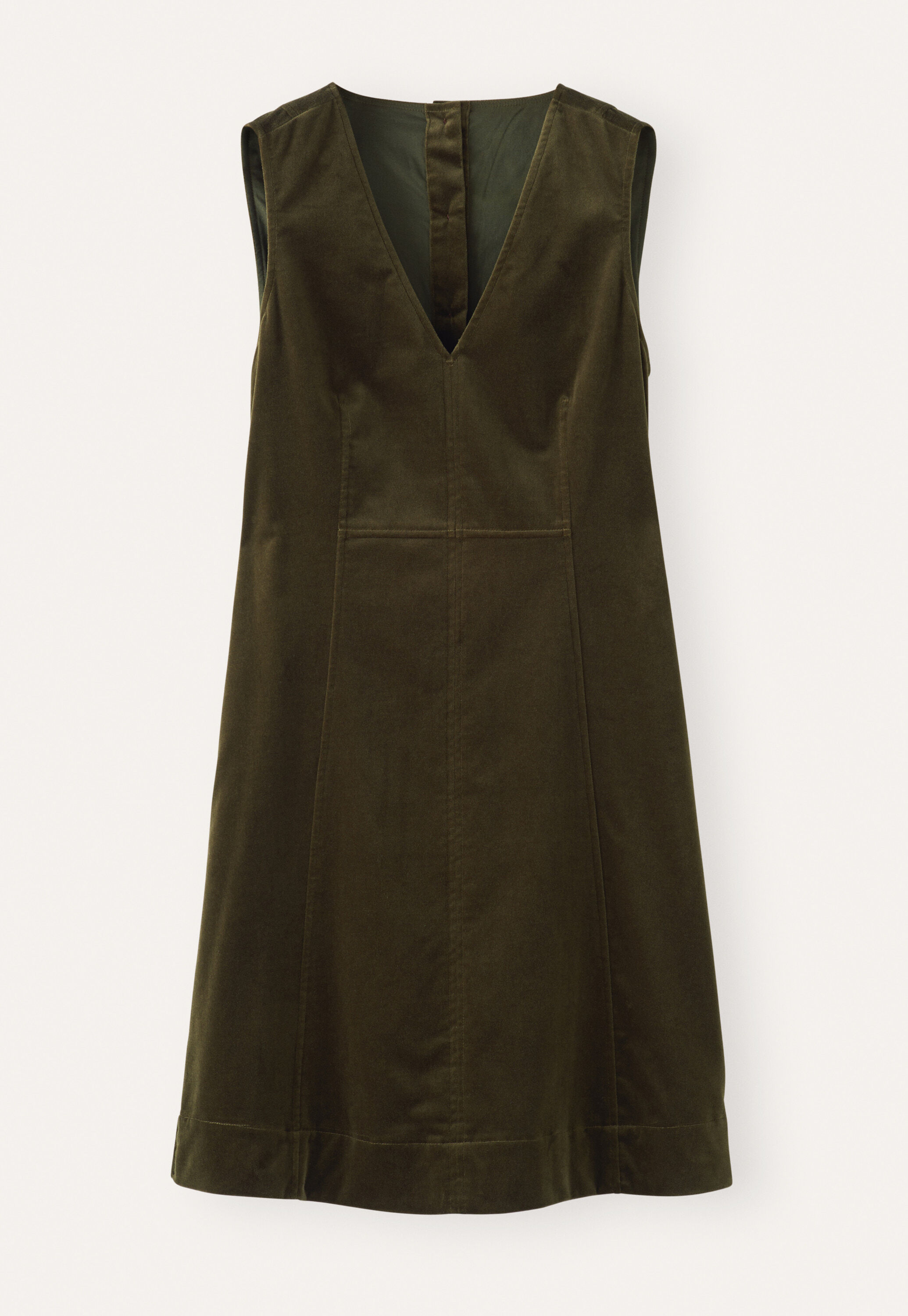 Velvet sleeveless dress