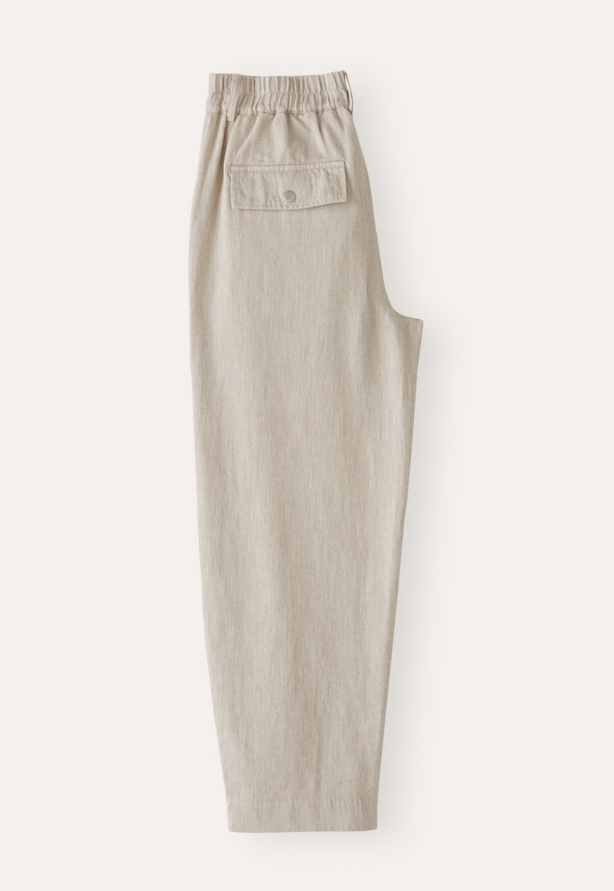 Tapered trousers, Fawn, large