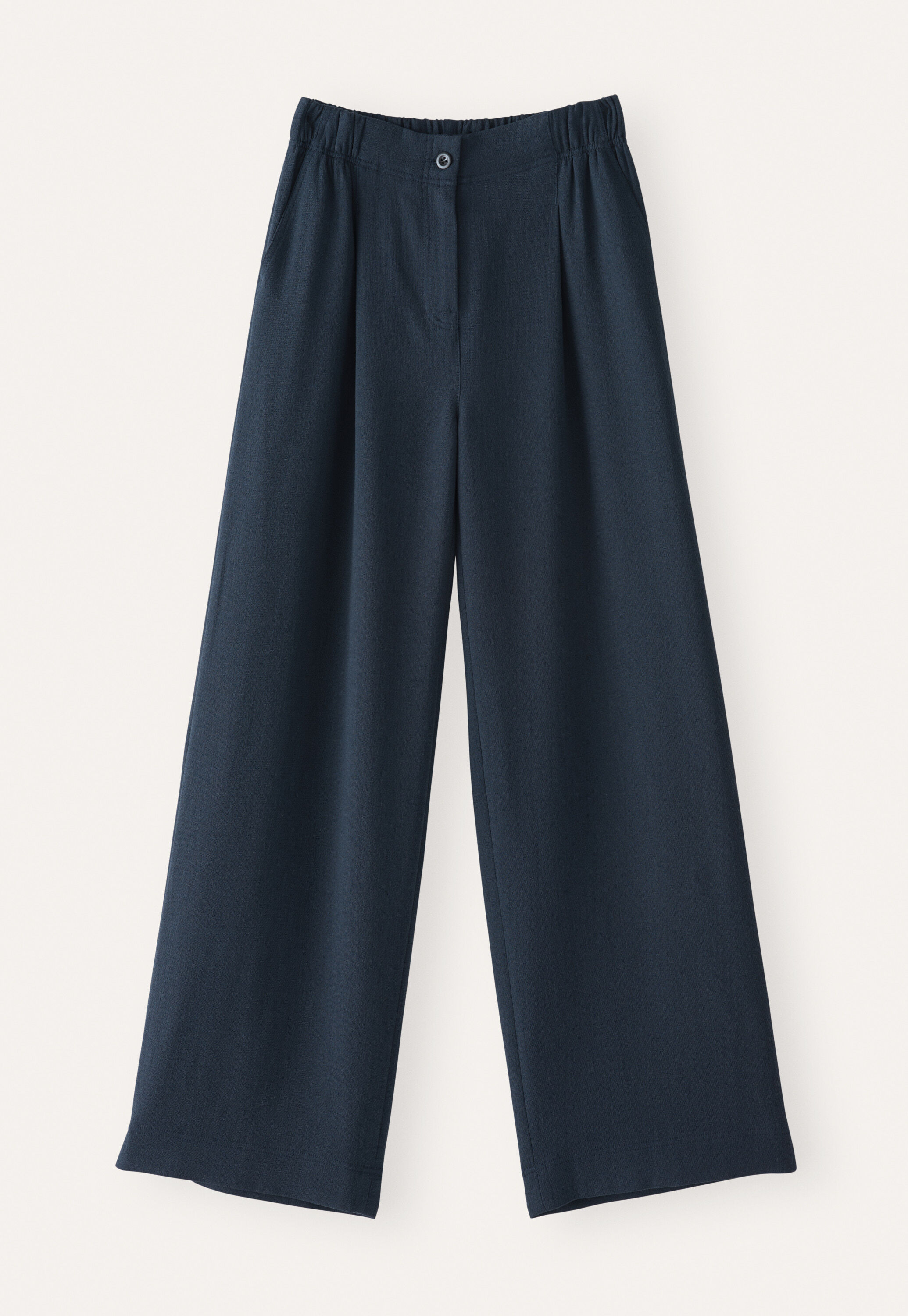 Tailored wide-leg trousers