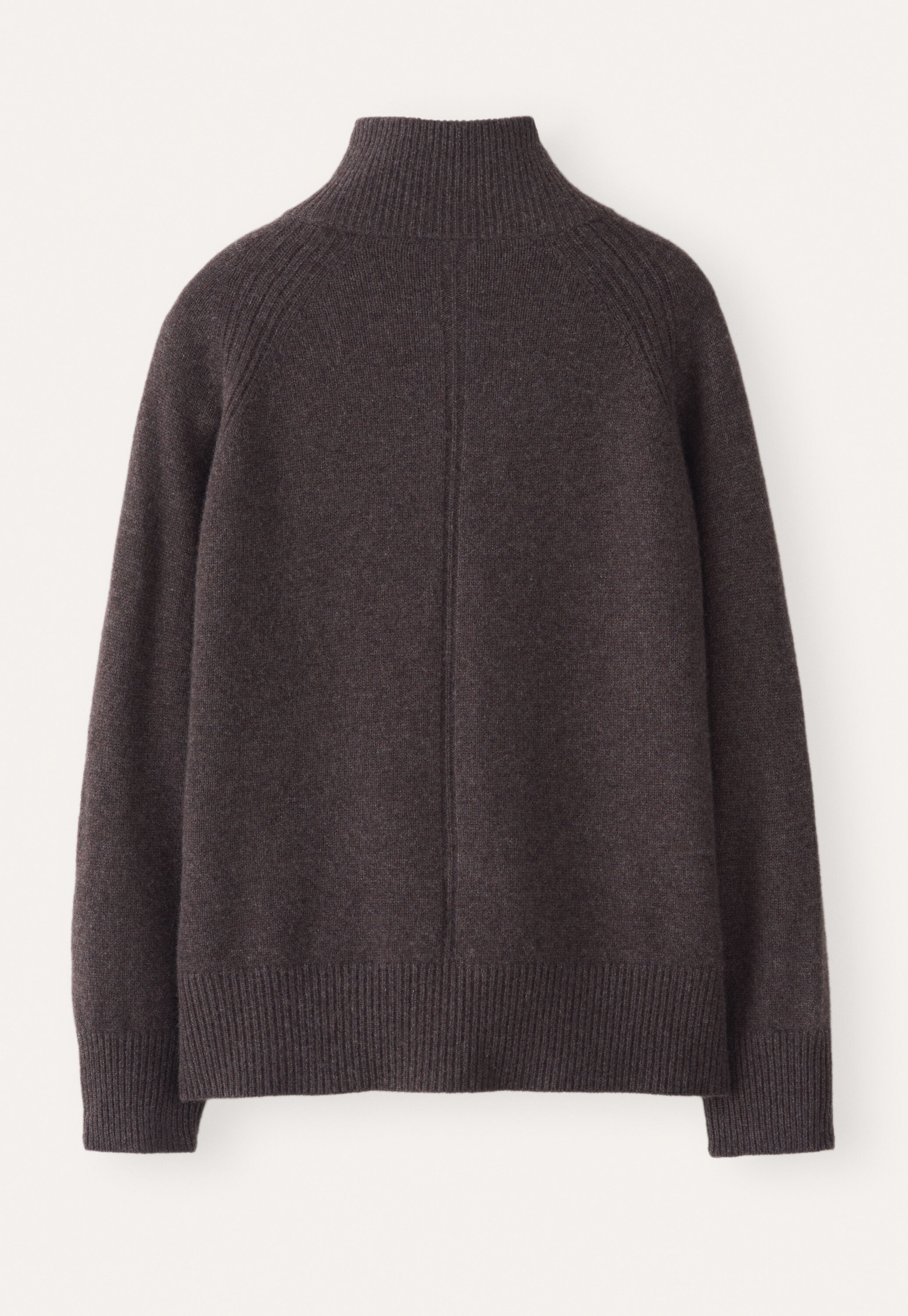 Zip-front cardigan