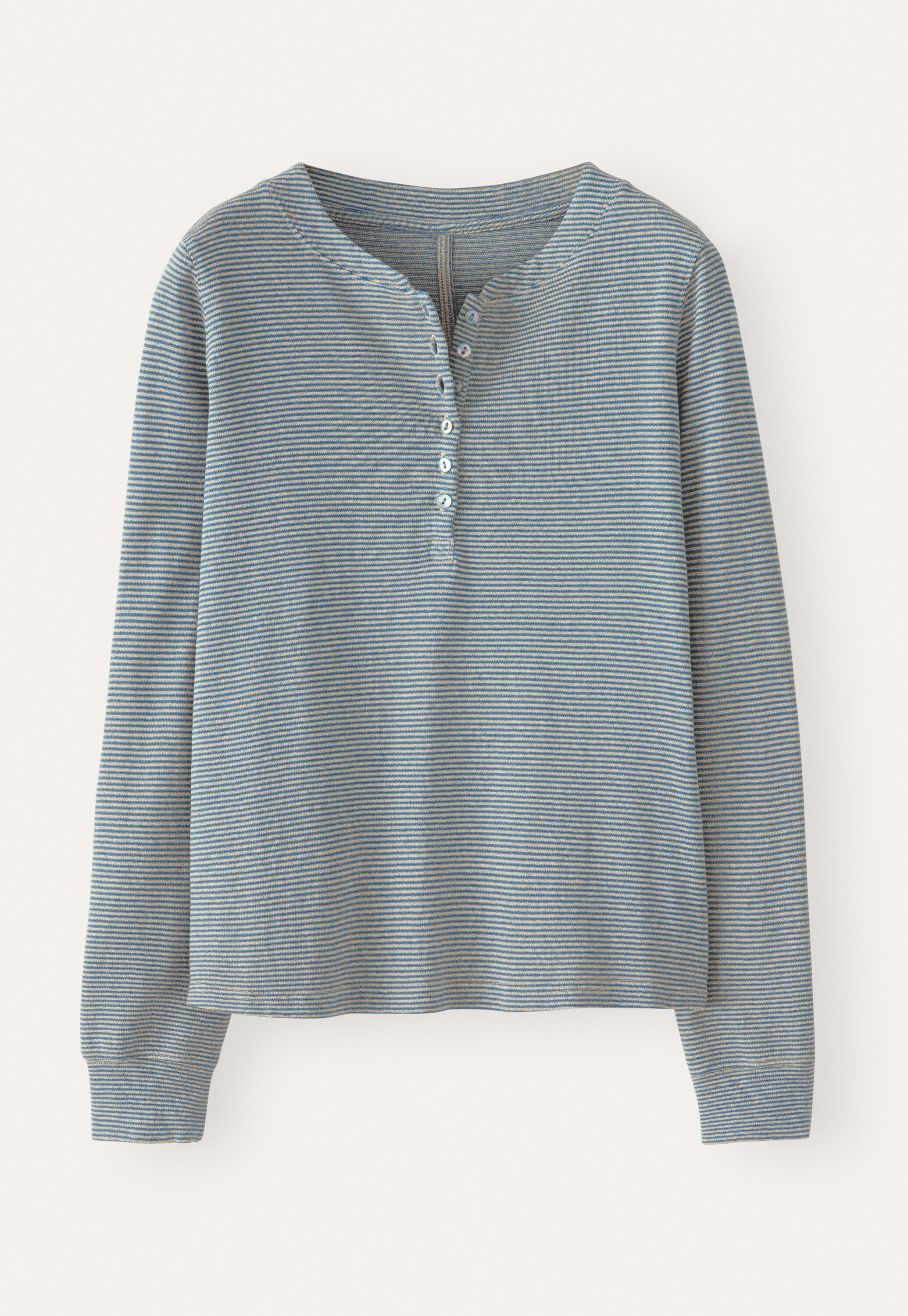 Striped Henley top