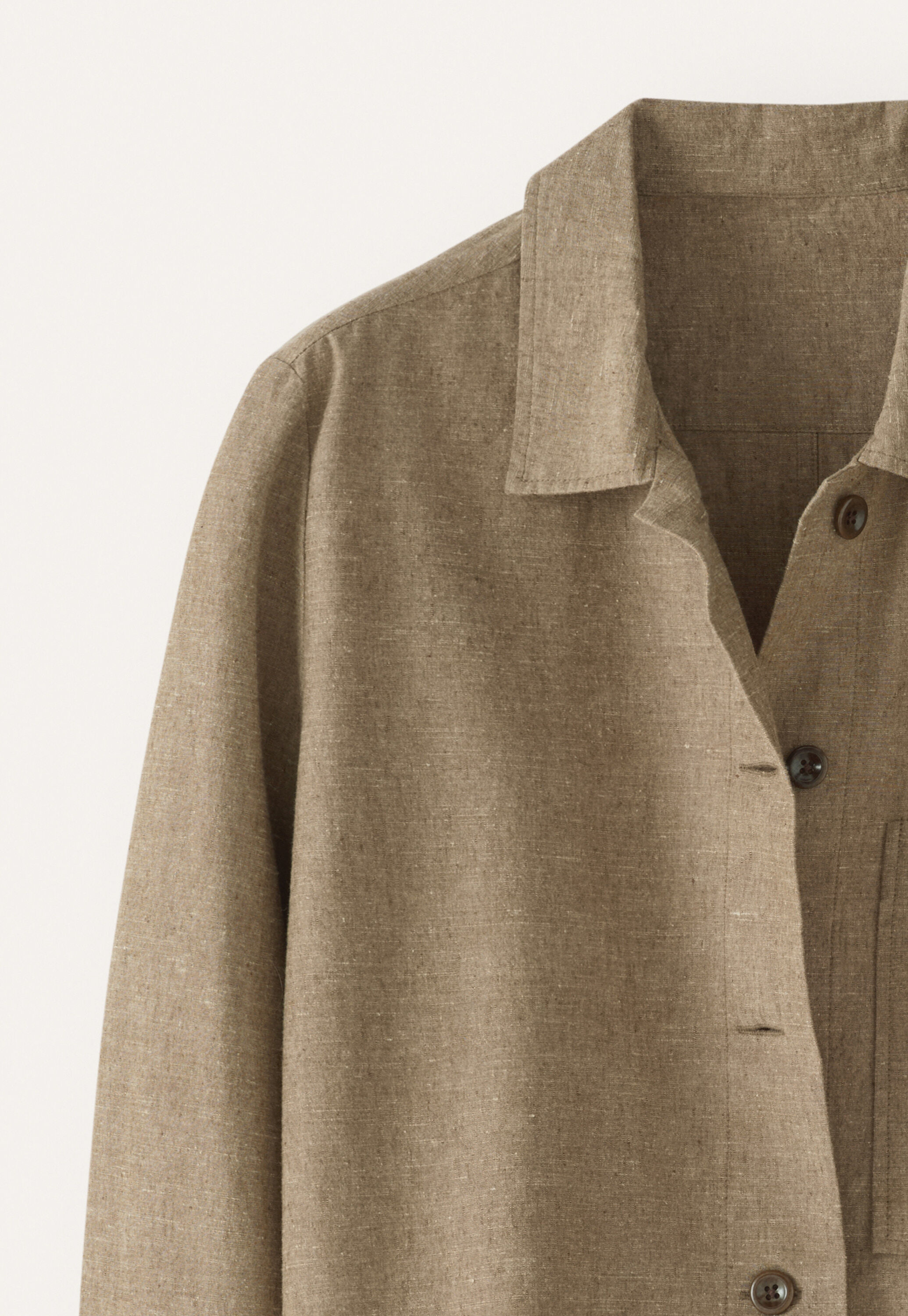 Structured overshirt