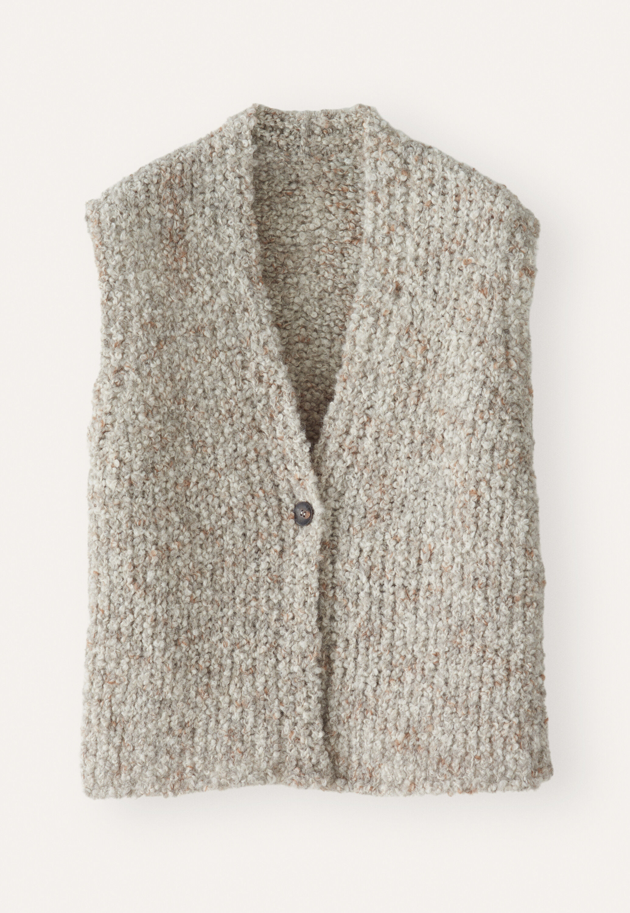 Knitted gilet