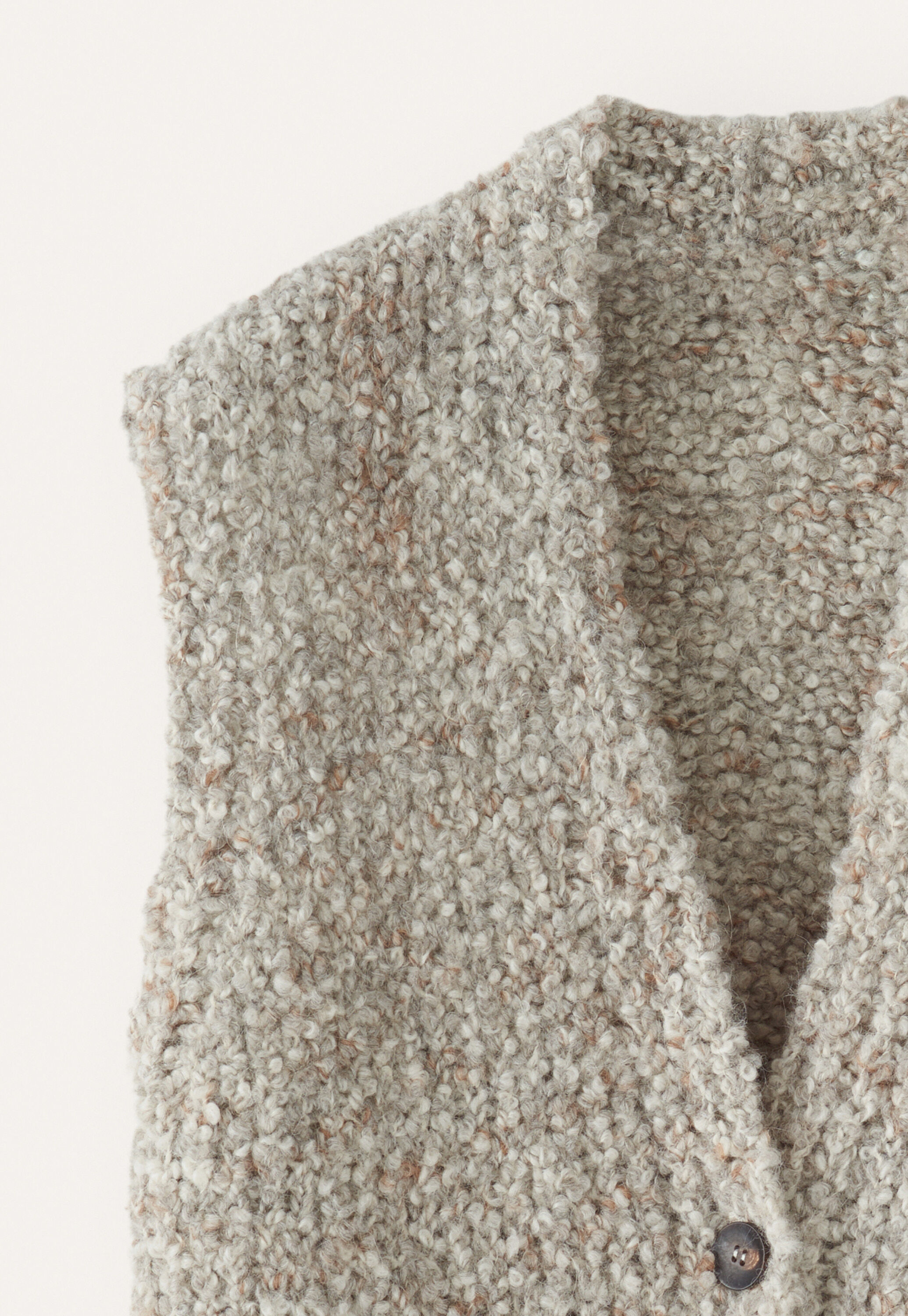 Knitted gilet