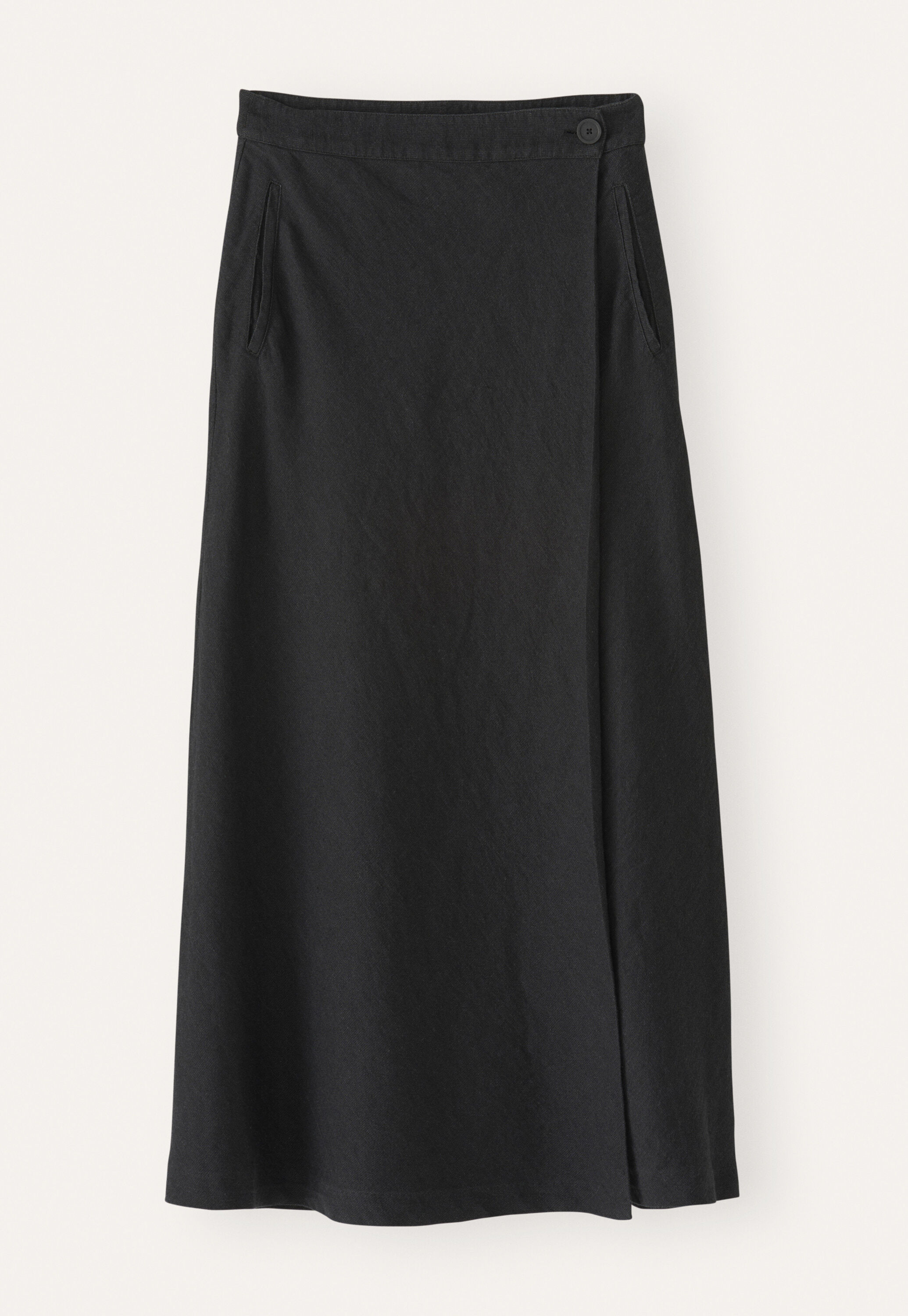 Wrap bias skirt