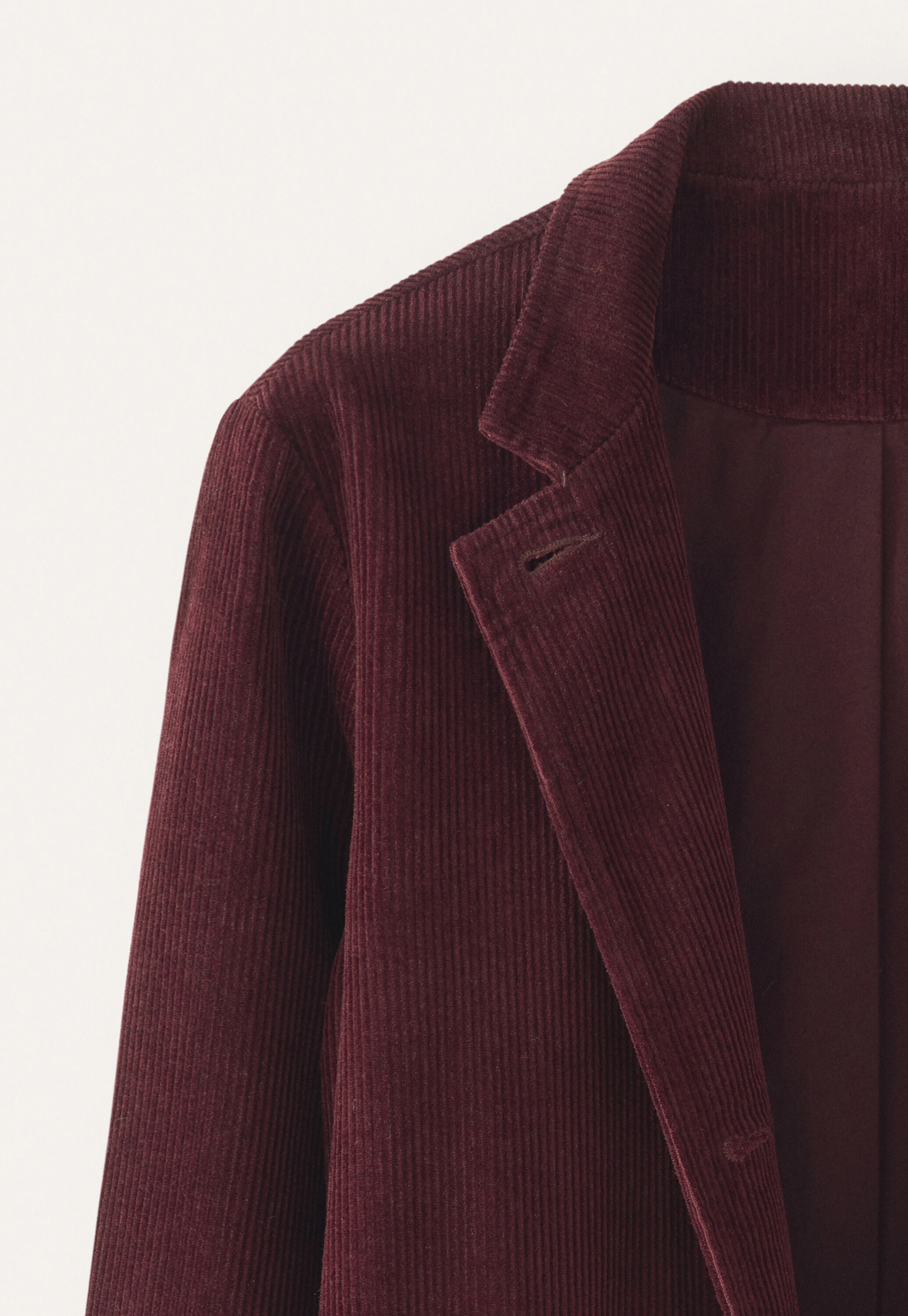 Cord patch-pocket jacket
