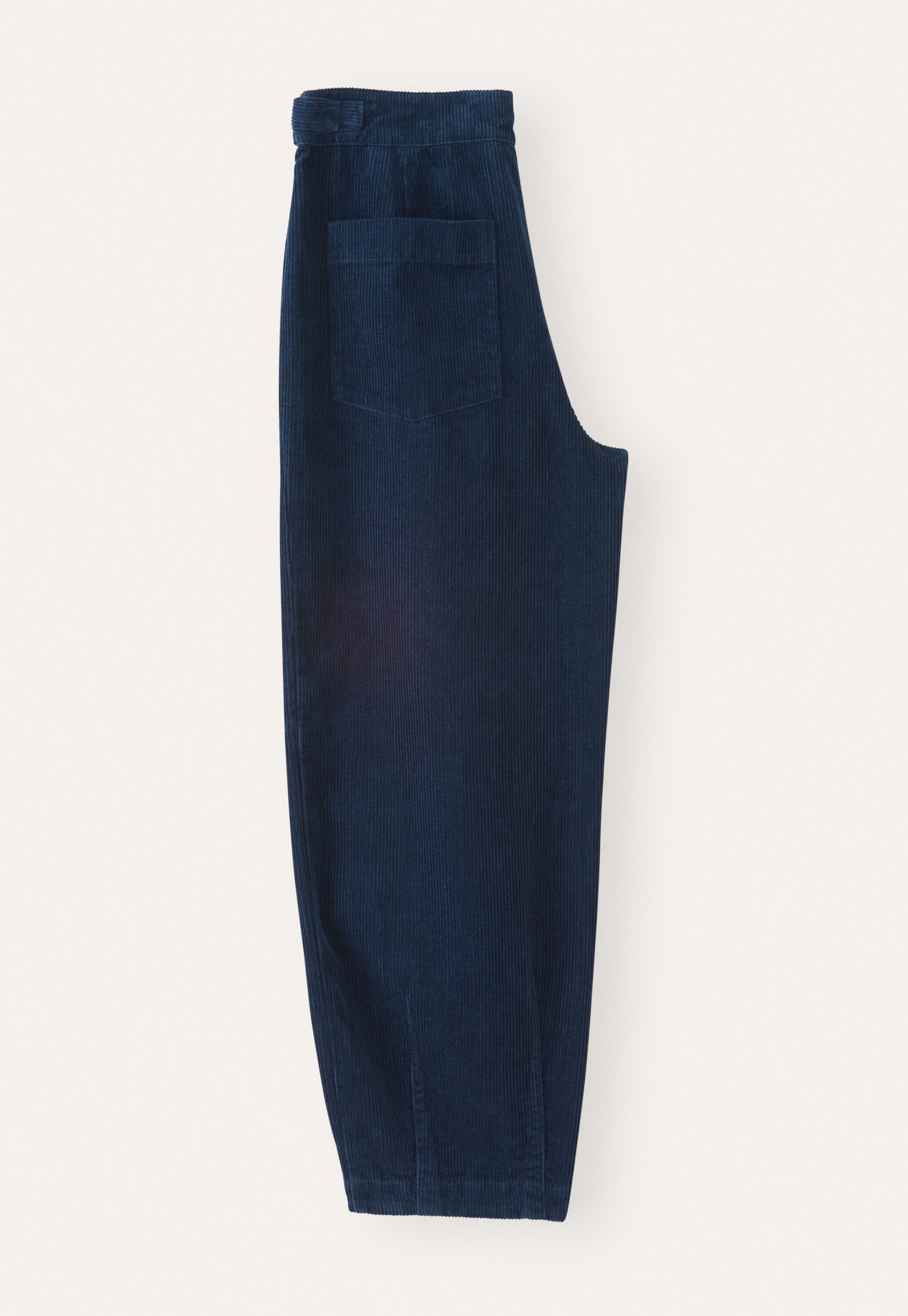 Cropped tapered-leg trousers