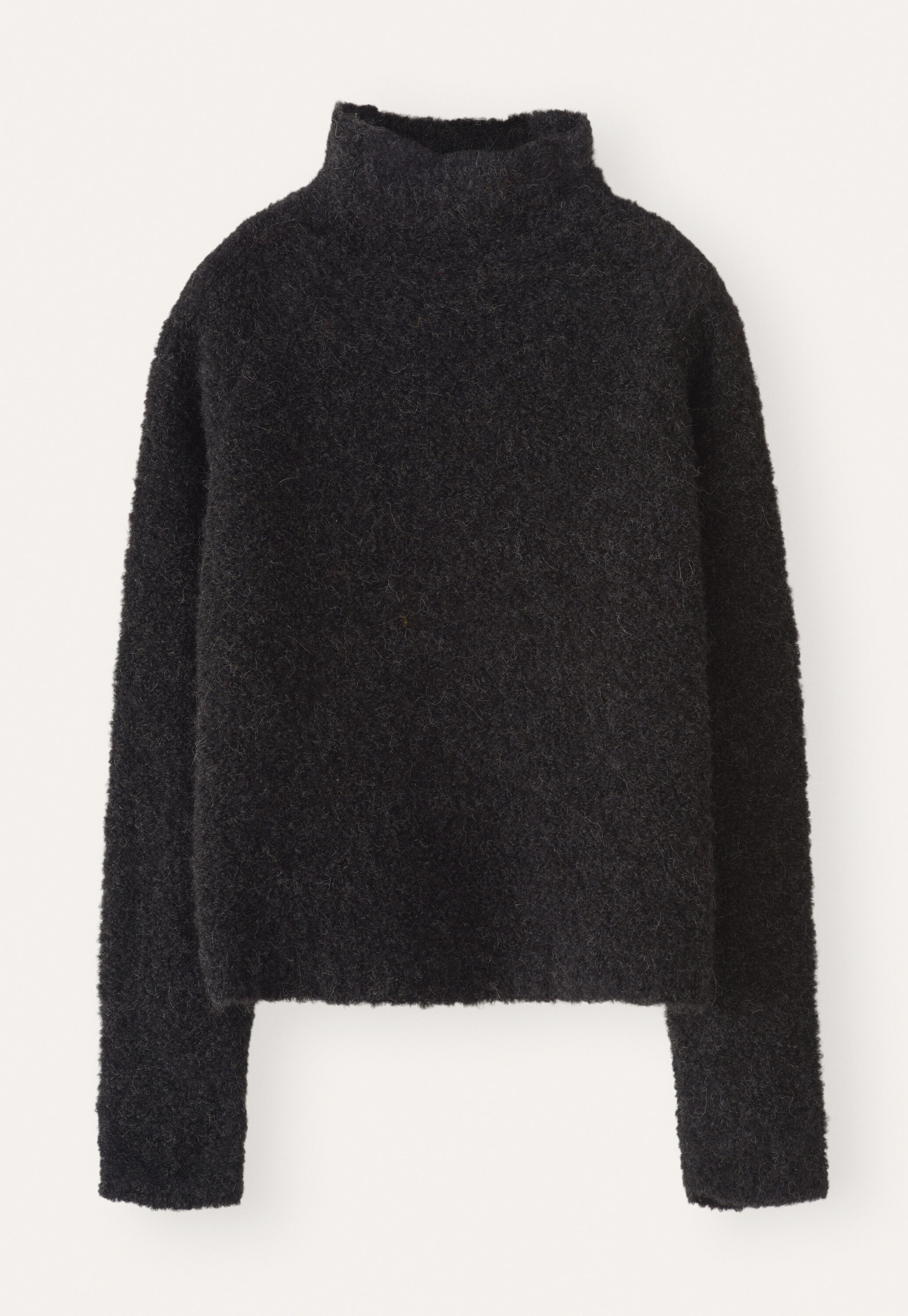 Funnel-neck sweater