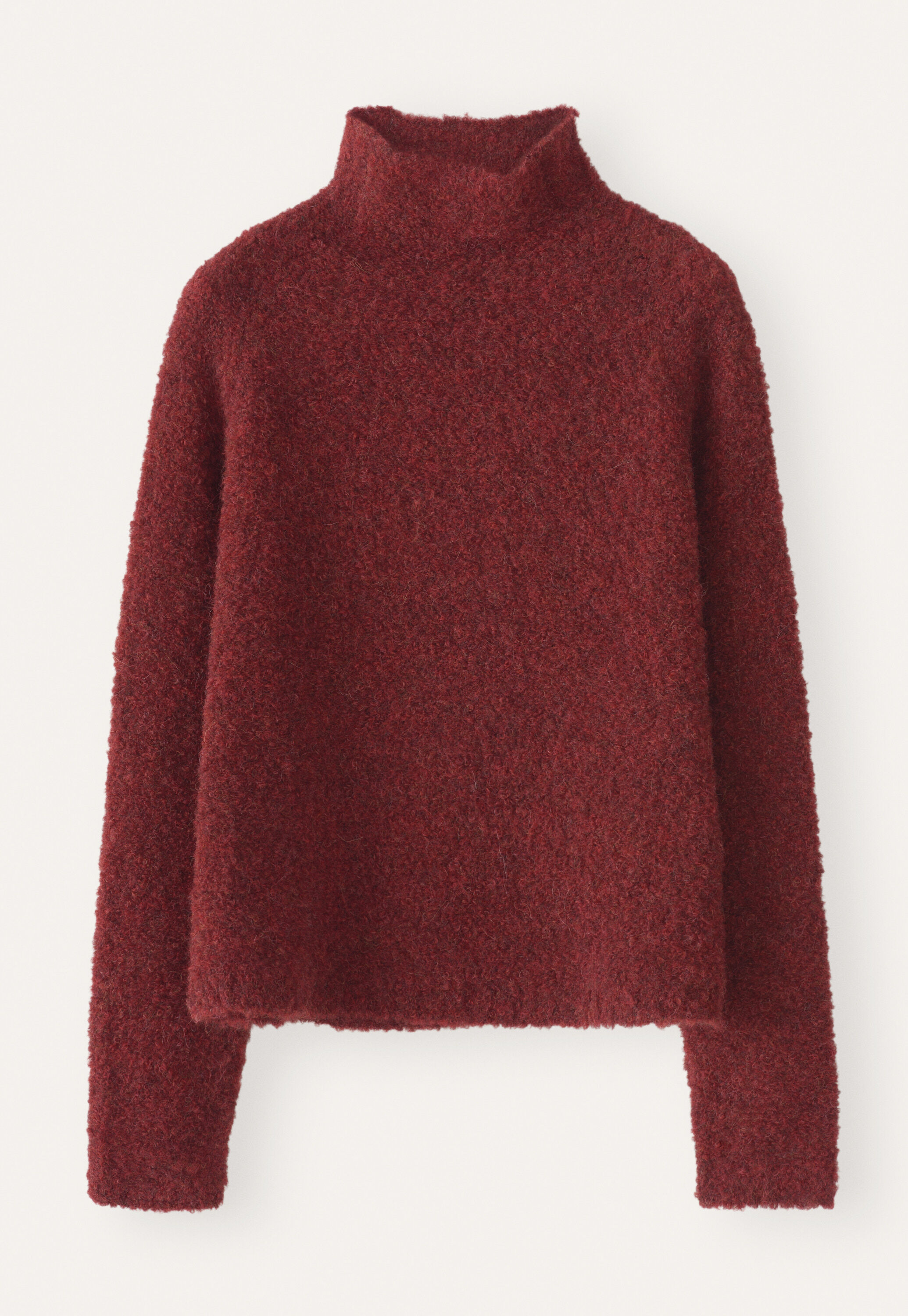 Funnel-neck sweater