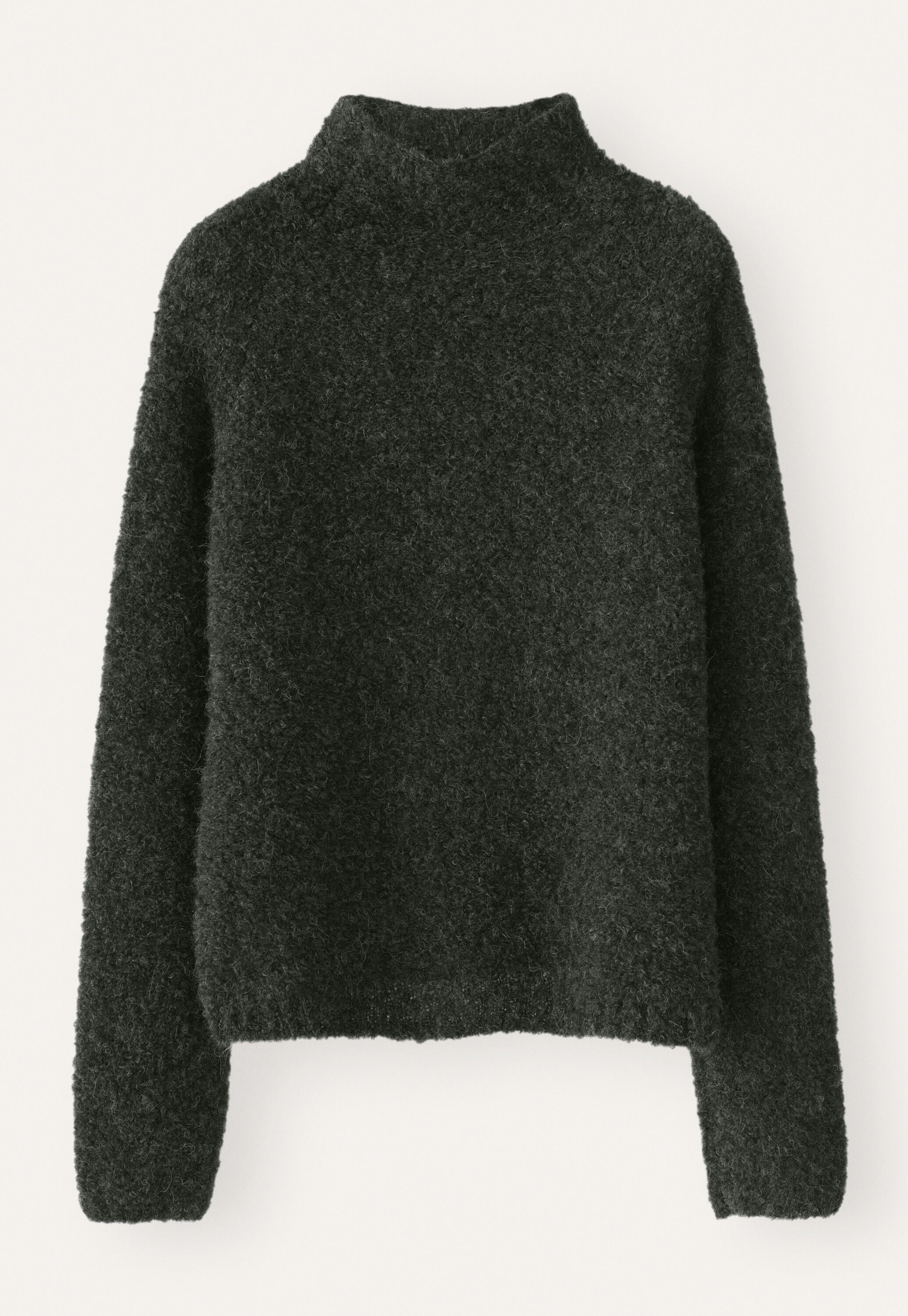 Funnel-neck sweater
