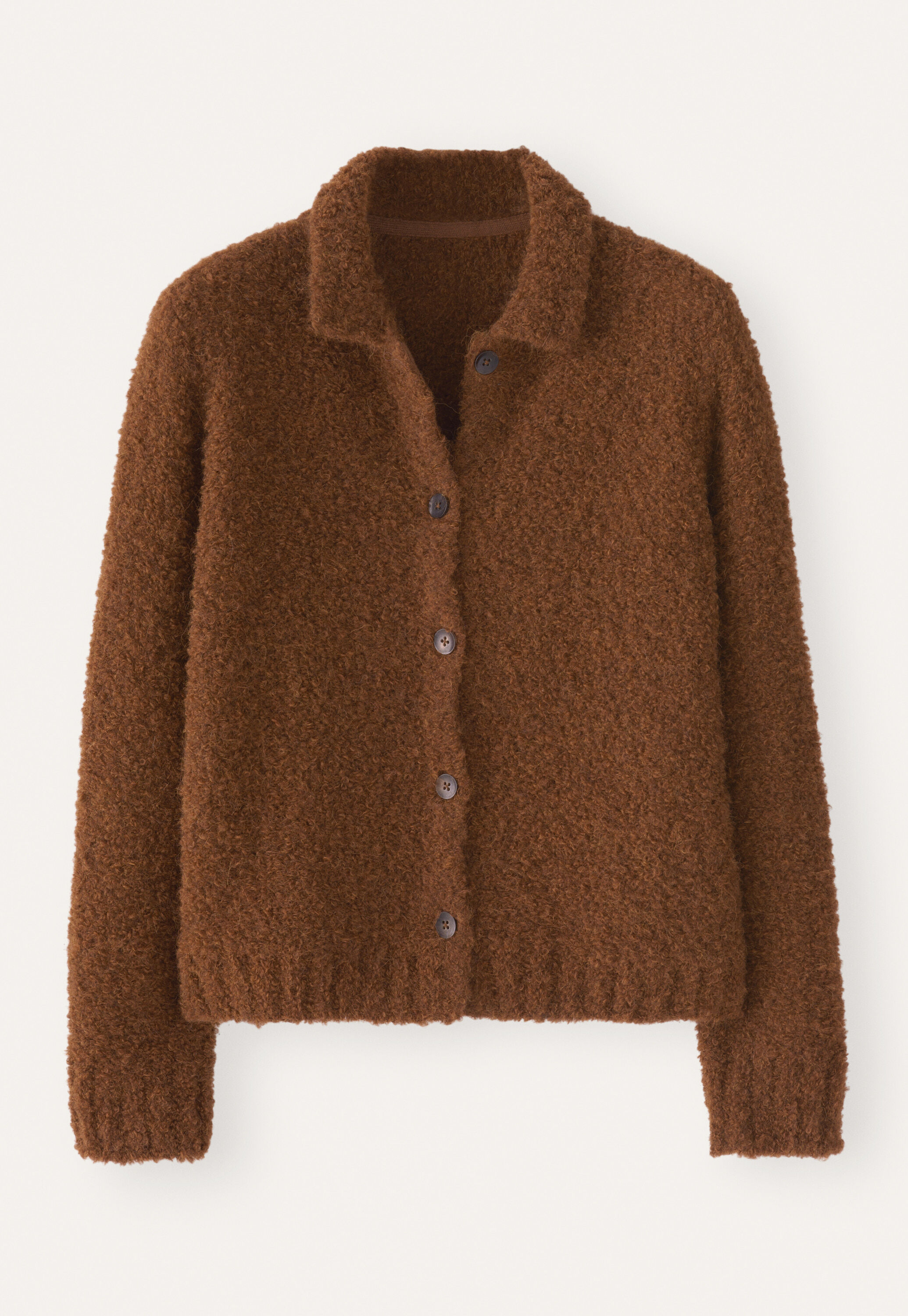 Collared cardigan