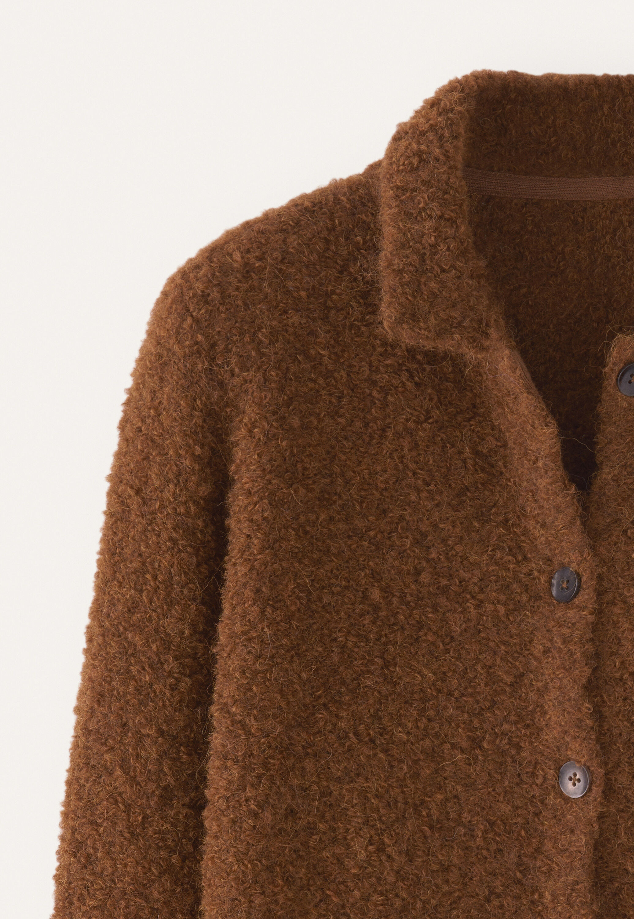 Collared cardigan