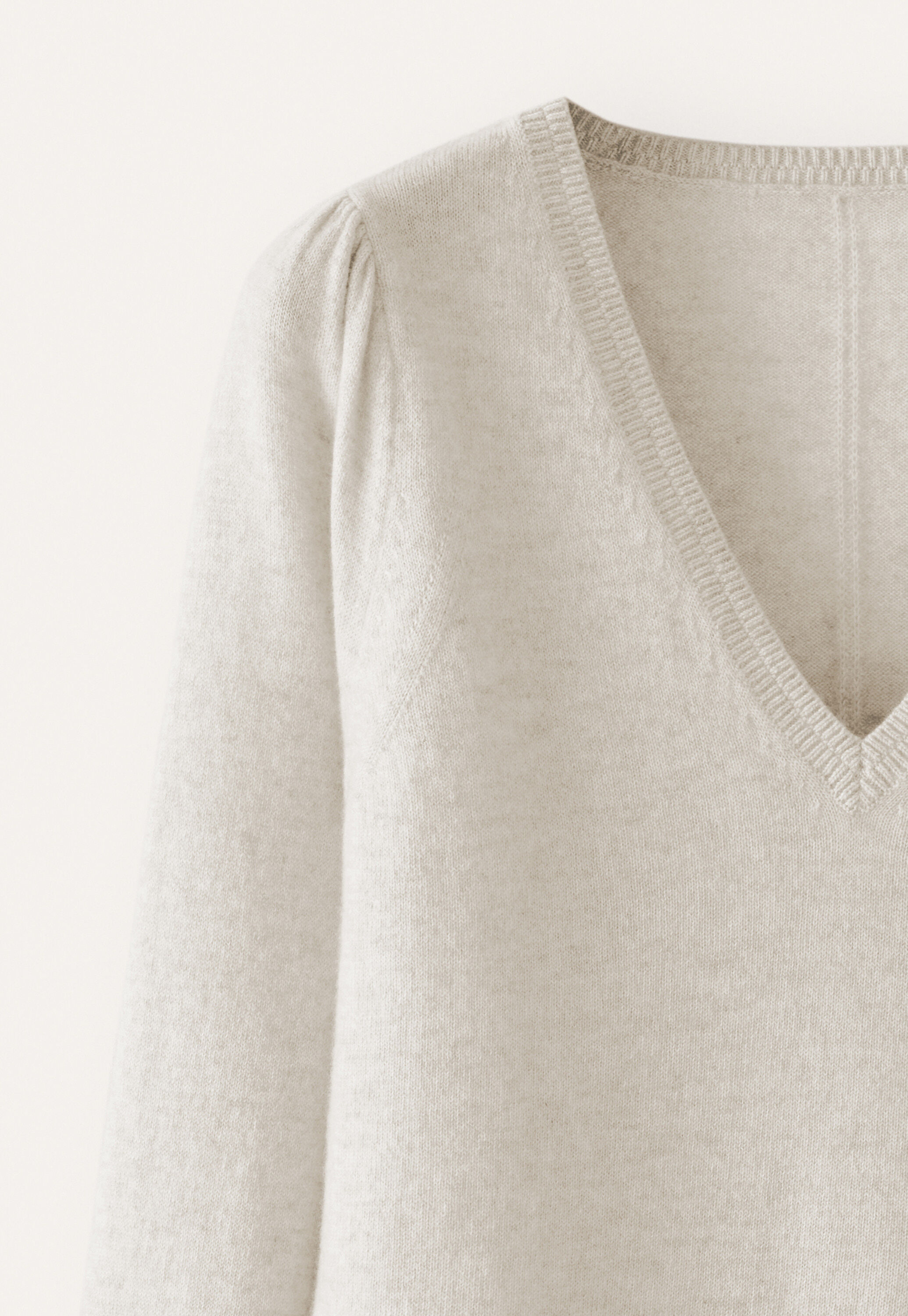 V-neck sweater
