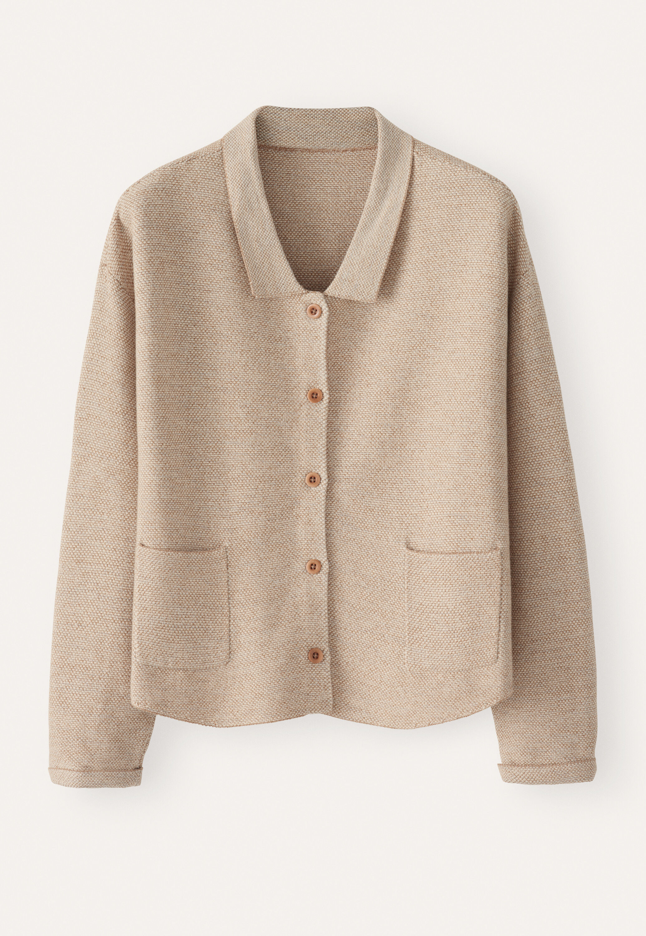 Collared cardigan