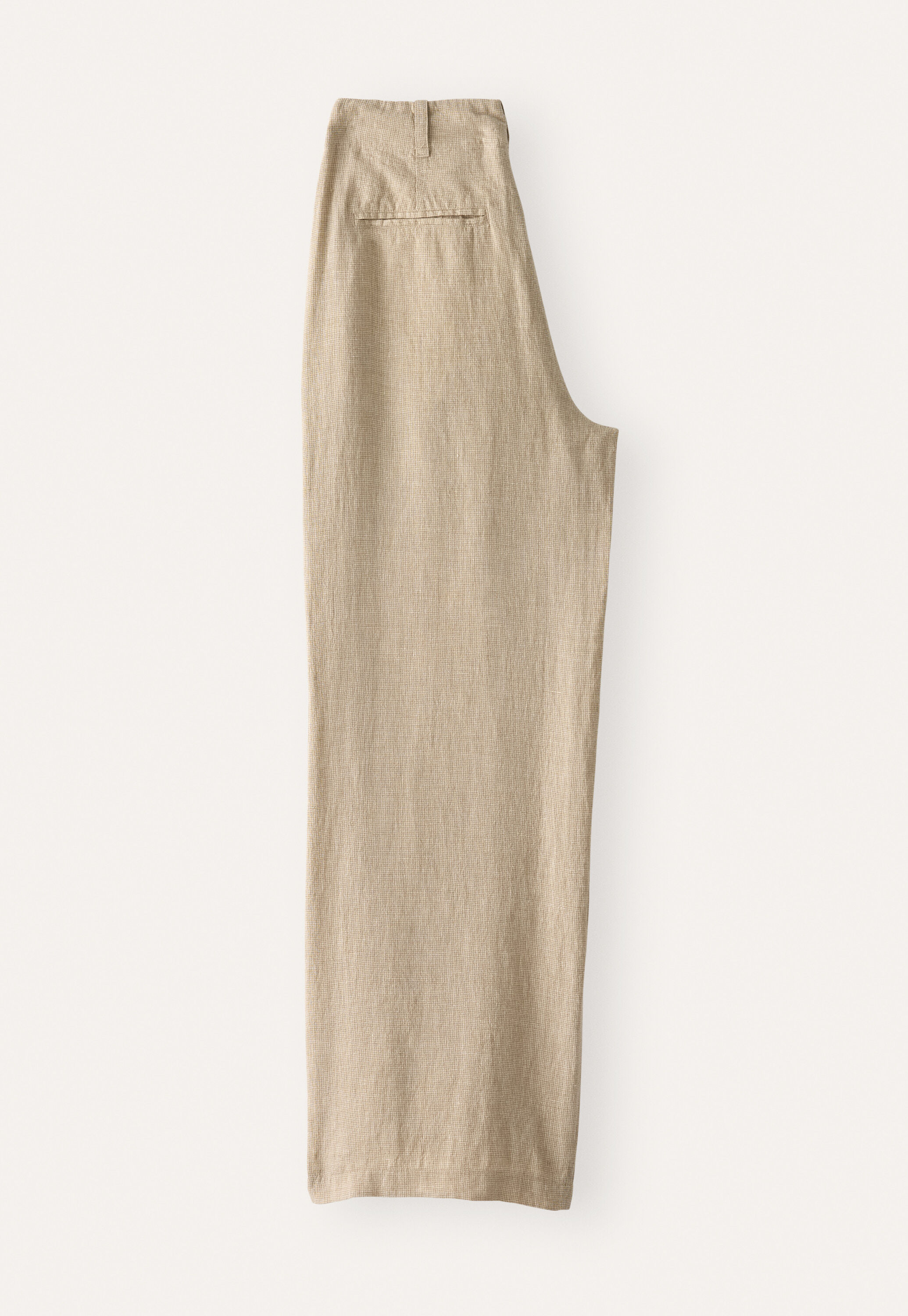 Pleat-front trousers