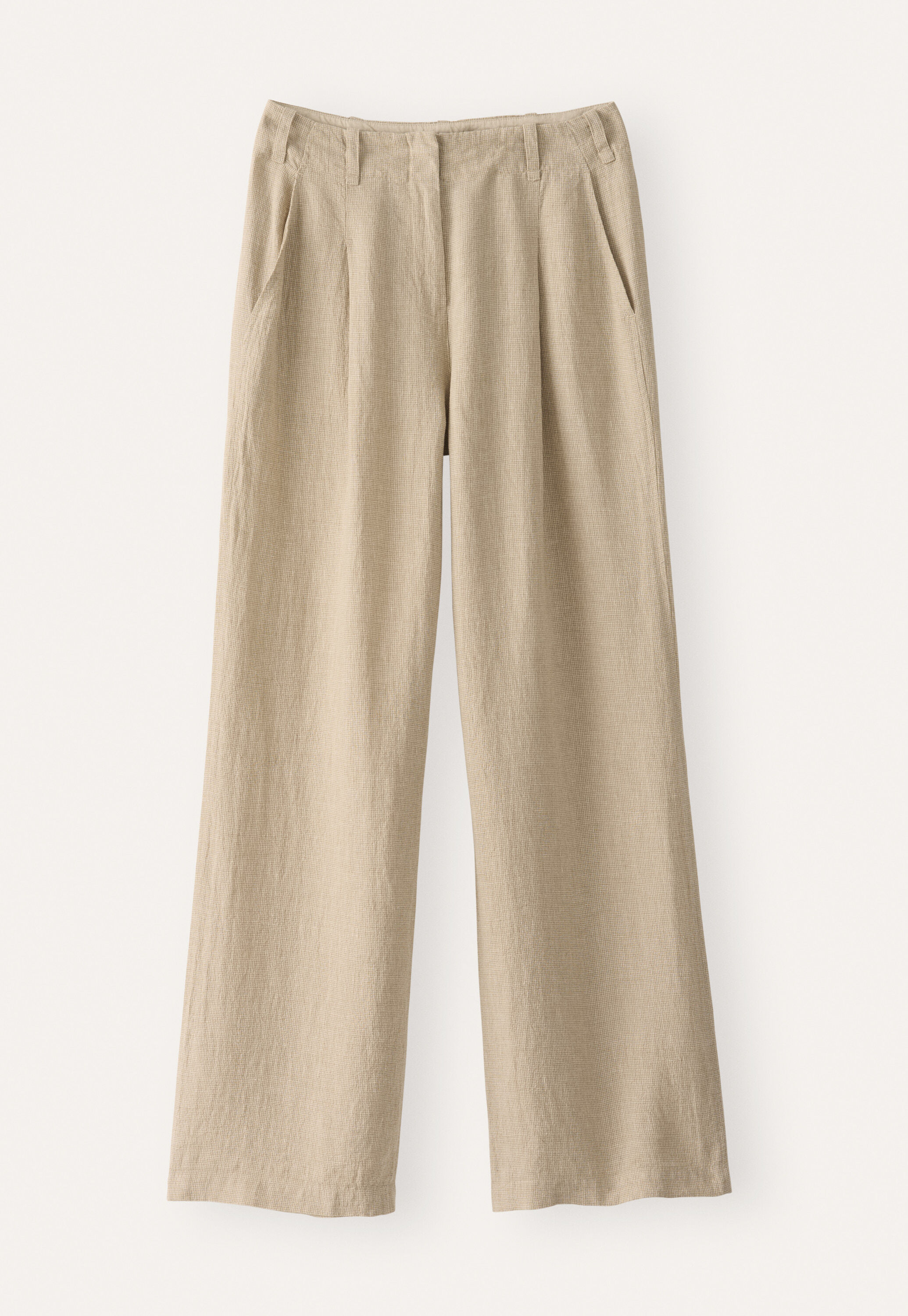 Pleat-front trousers