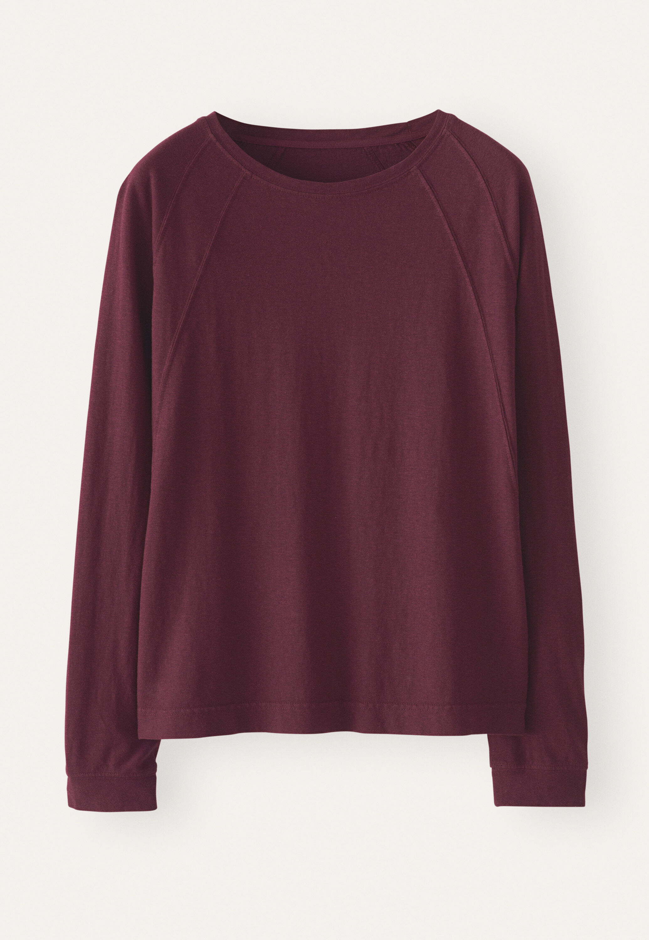 Panelled jersey top