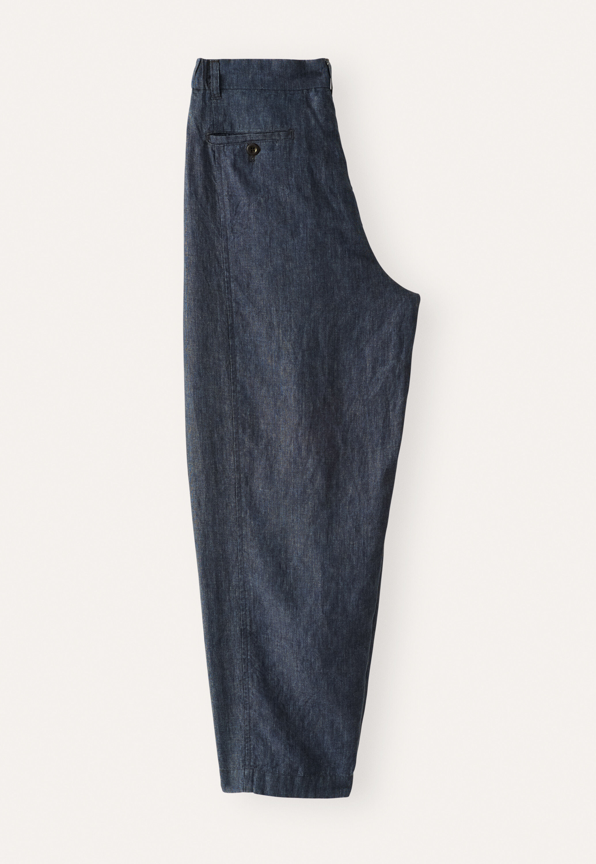 Cropped tapered trousers
