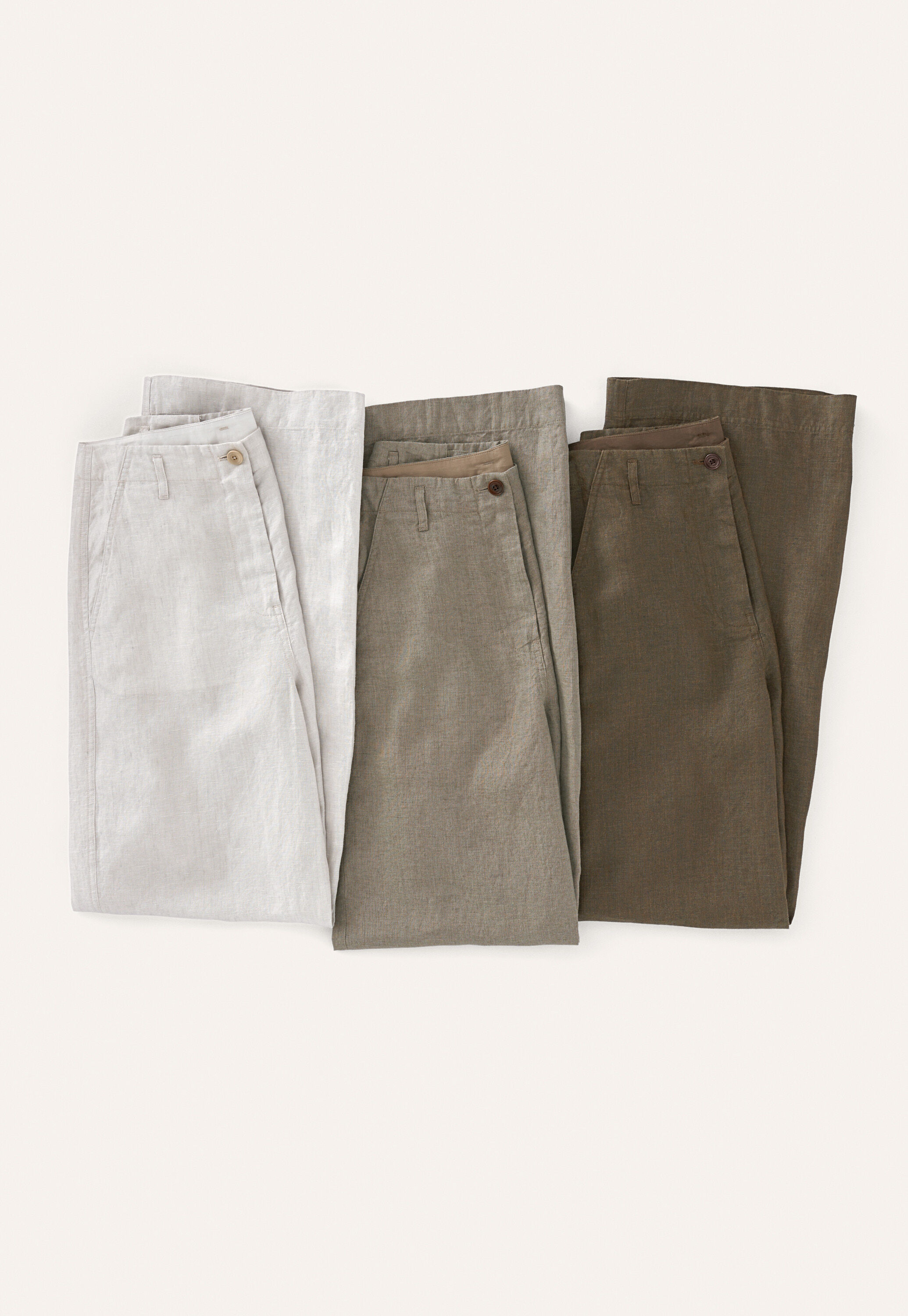 Pleat-front trousers