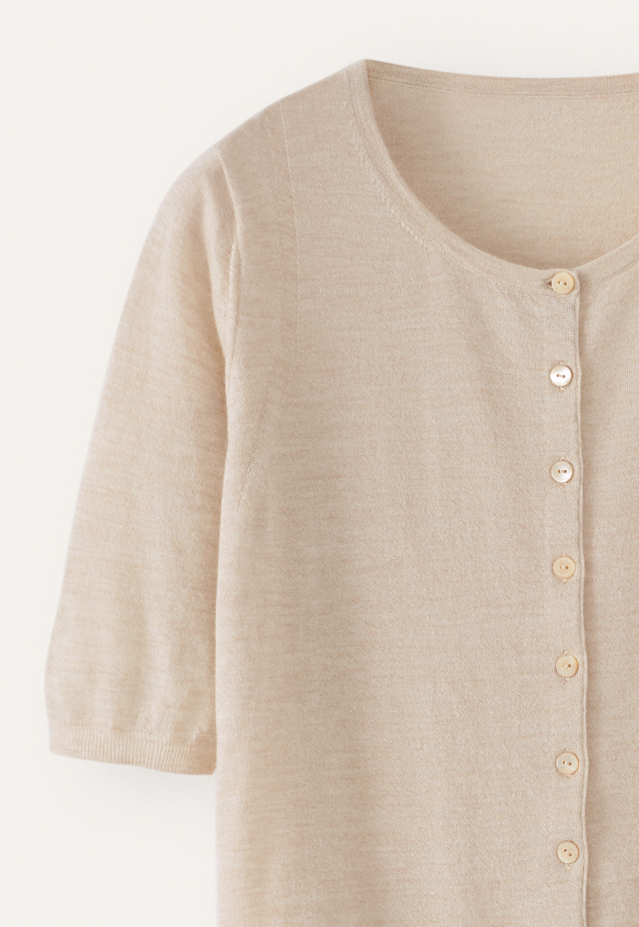 Button-through sweater