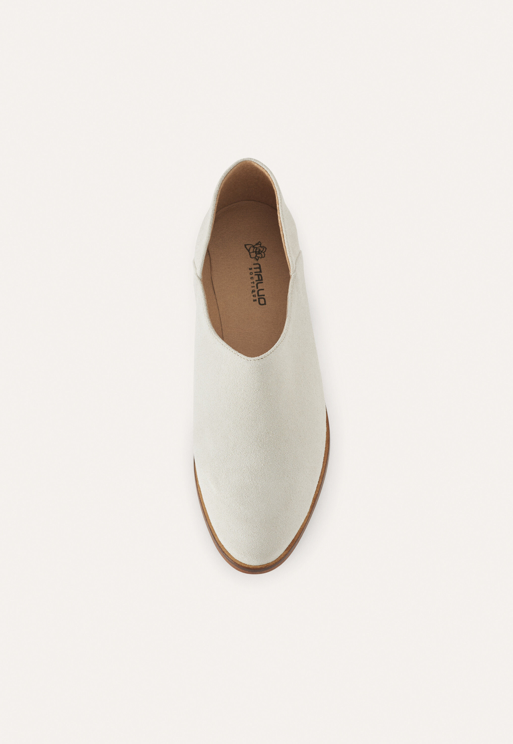 Suede loafers, Stone, large