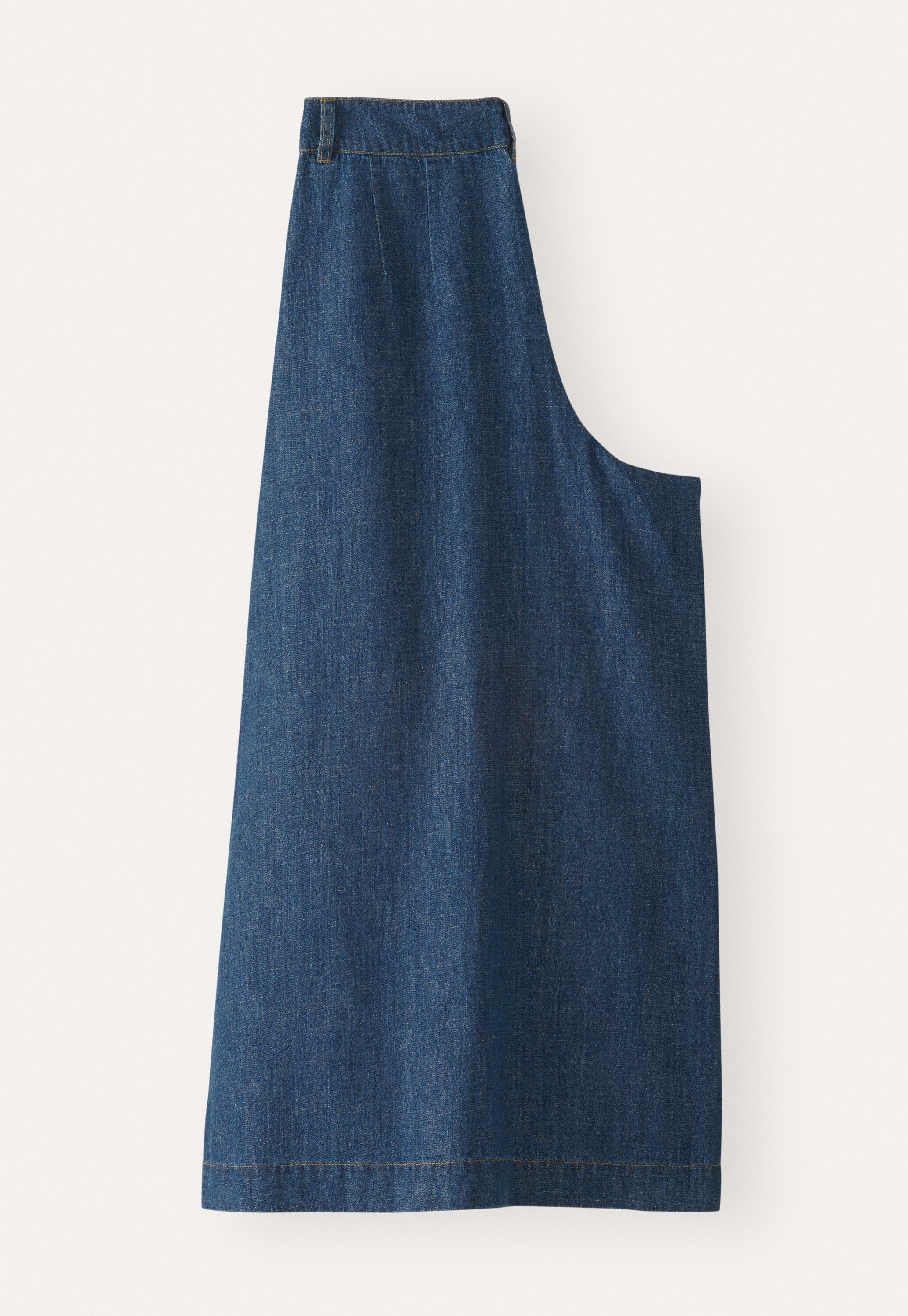 Indigo-dyed culottes