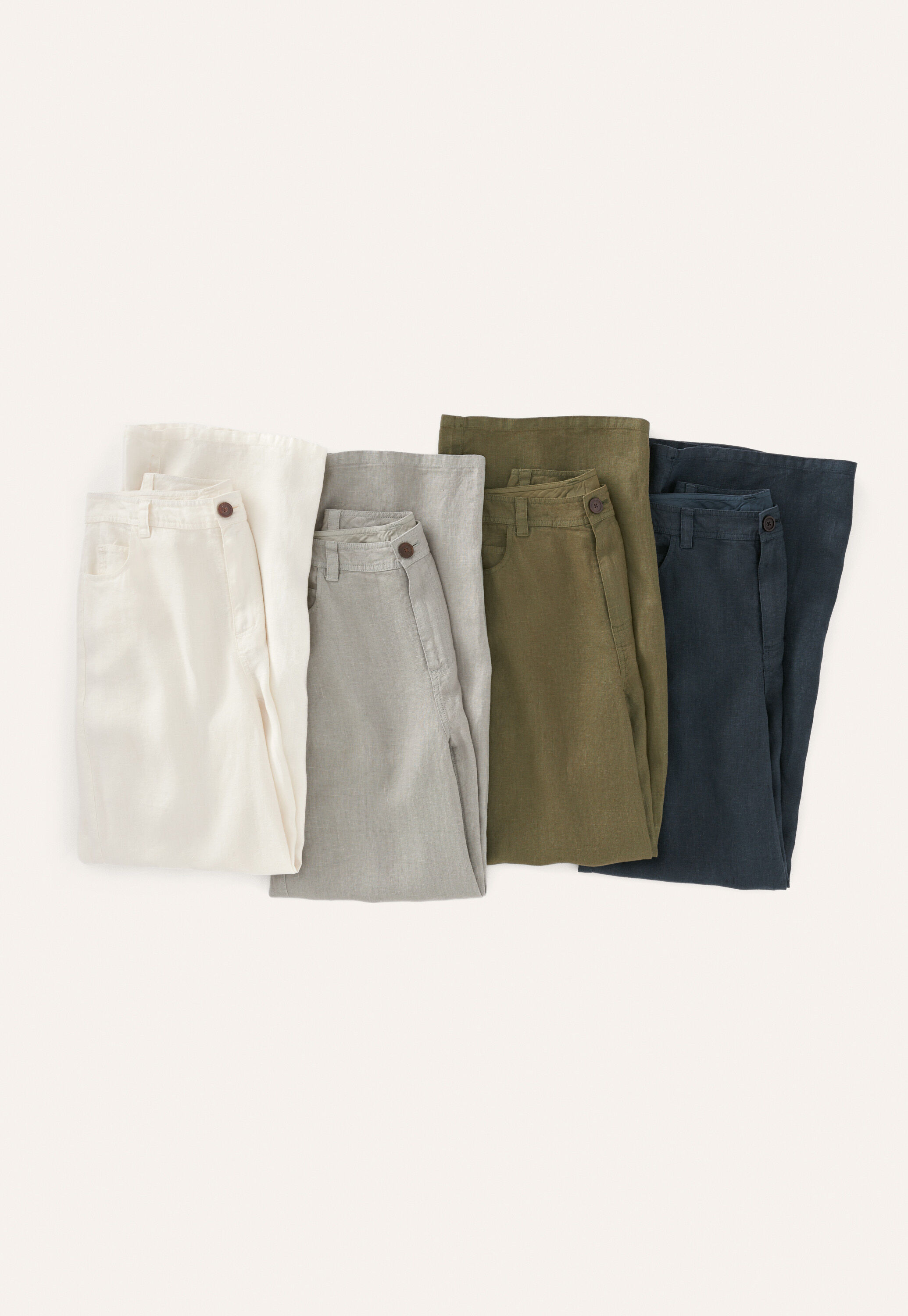 Pleat-front trousers