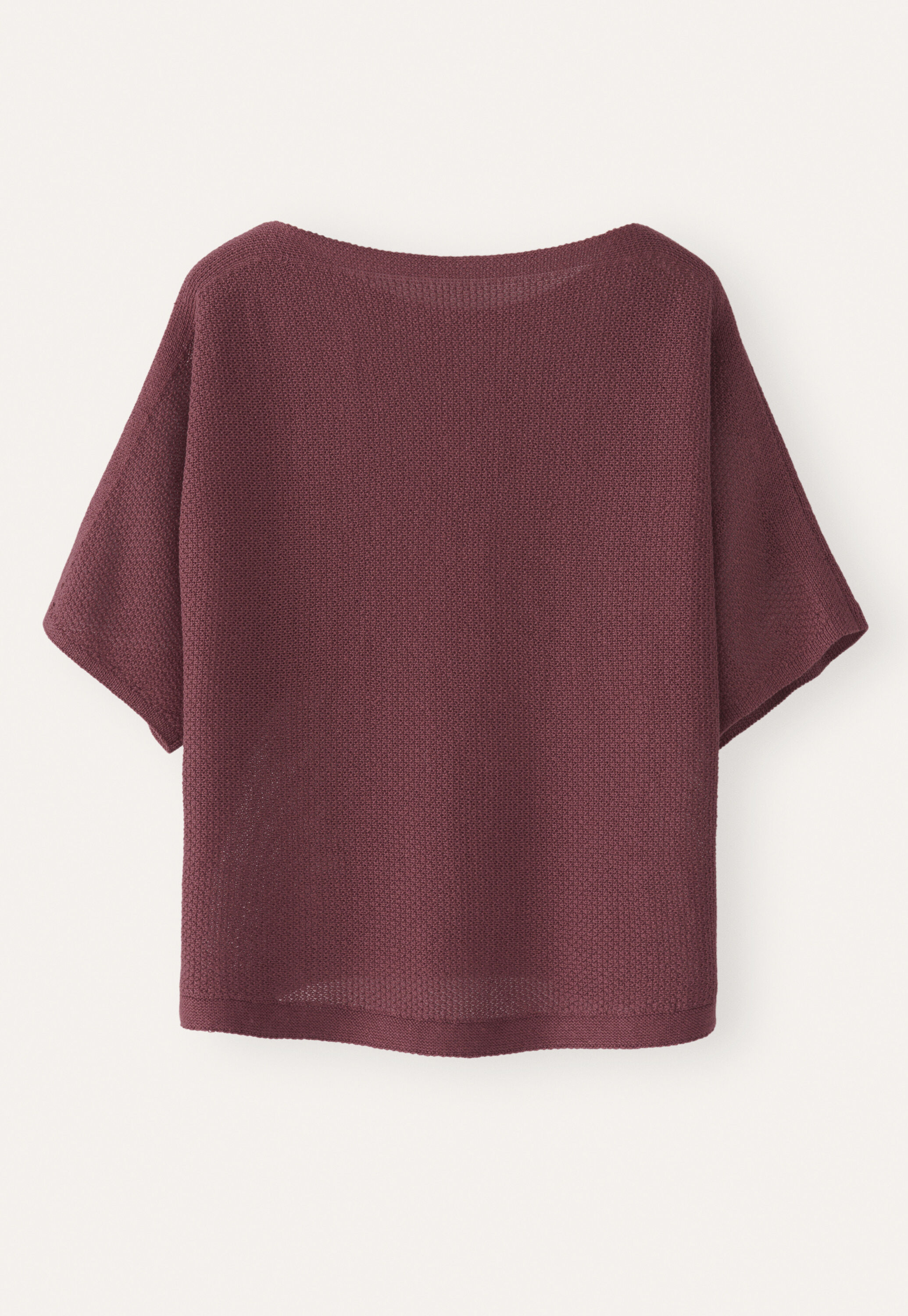 Dolman-sleeve sweater