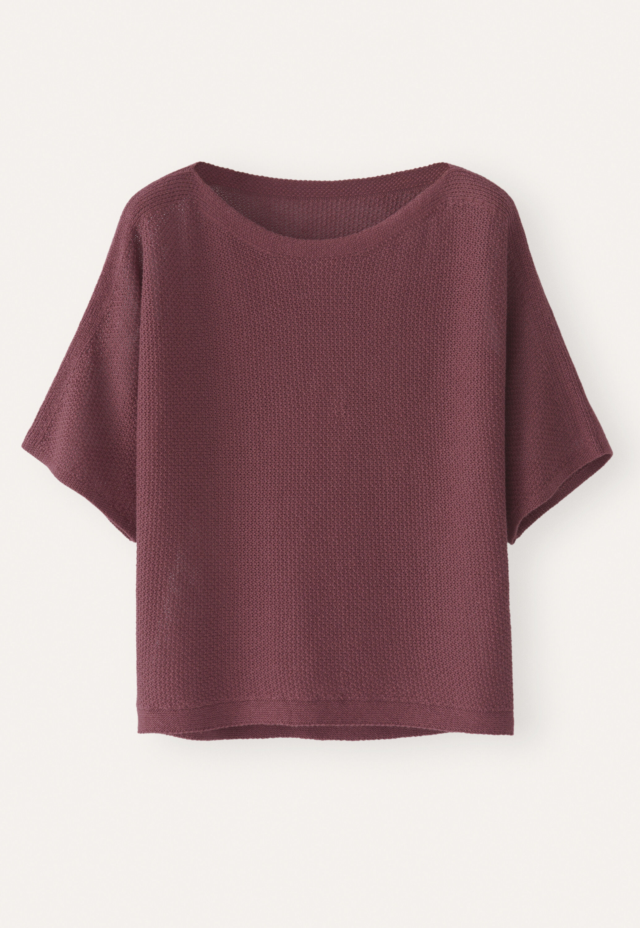 Dolman-sleeve sweater
