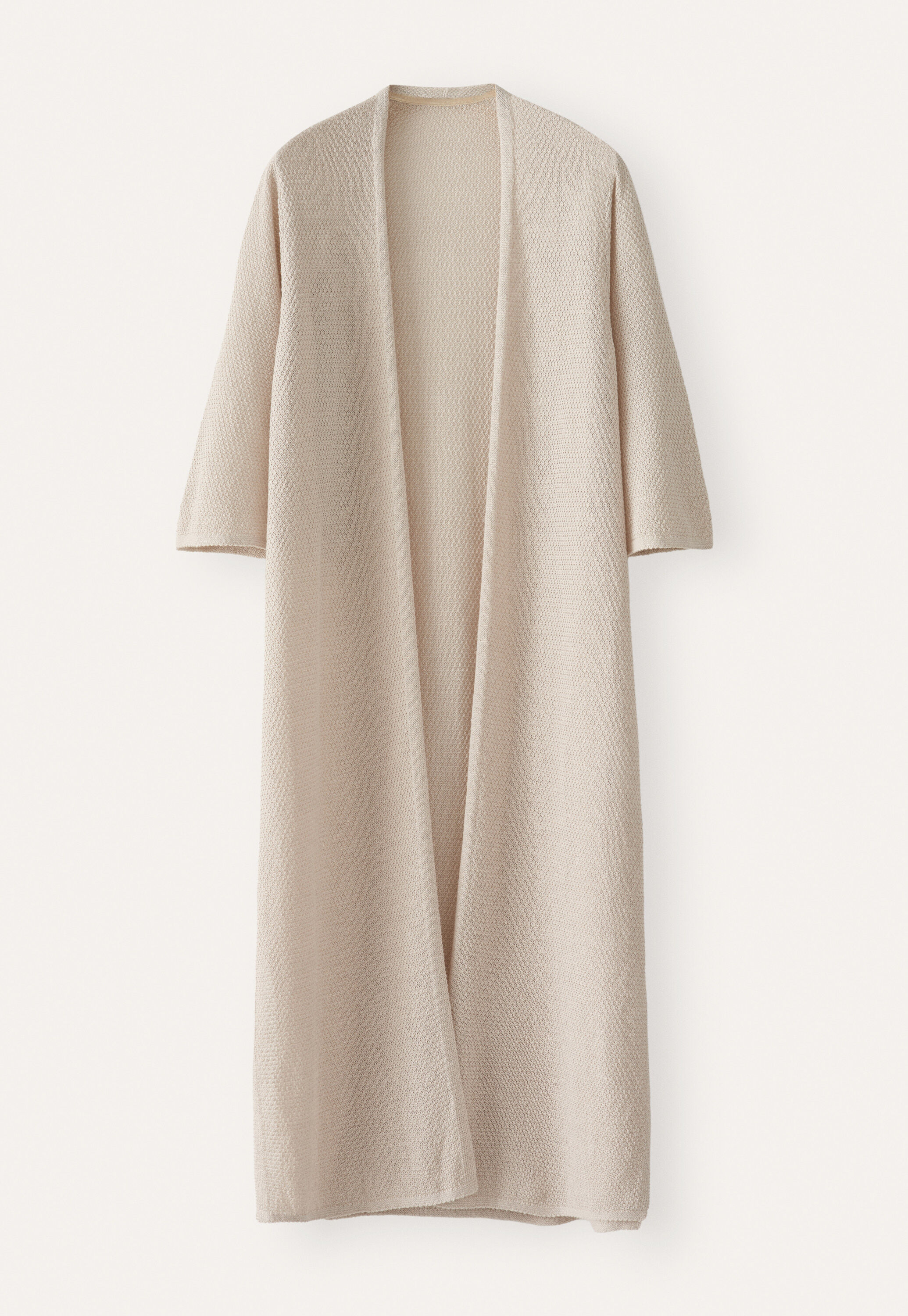Edge-to-edge cardigan