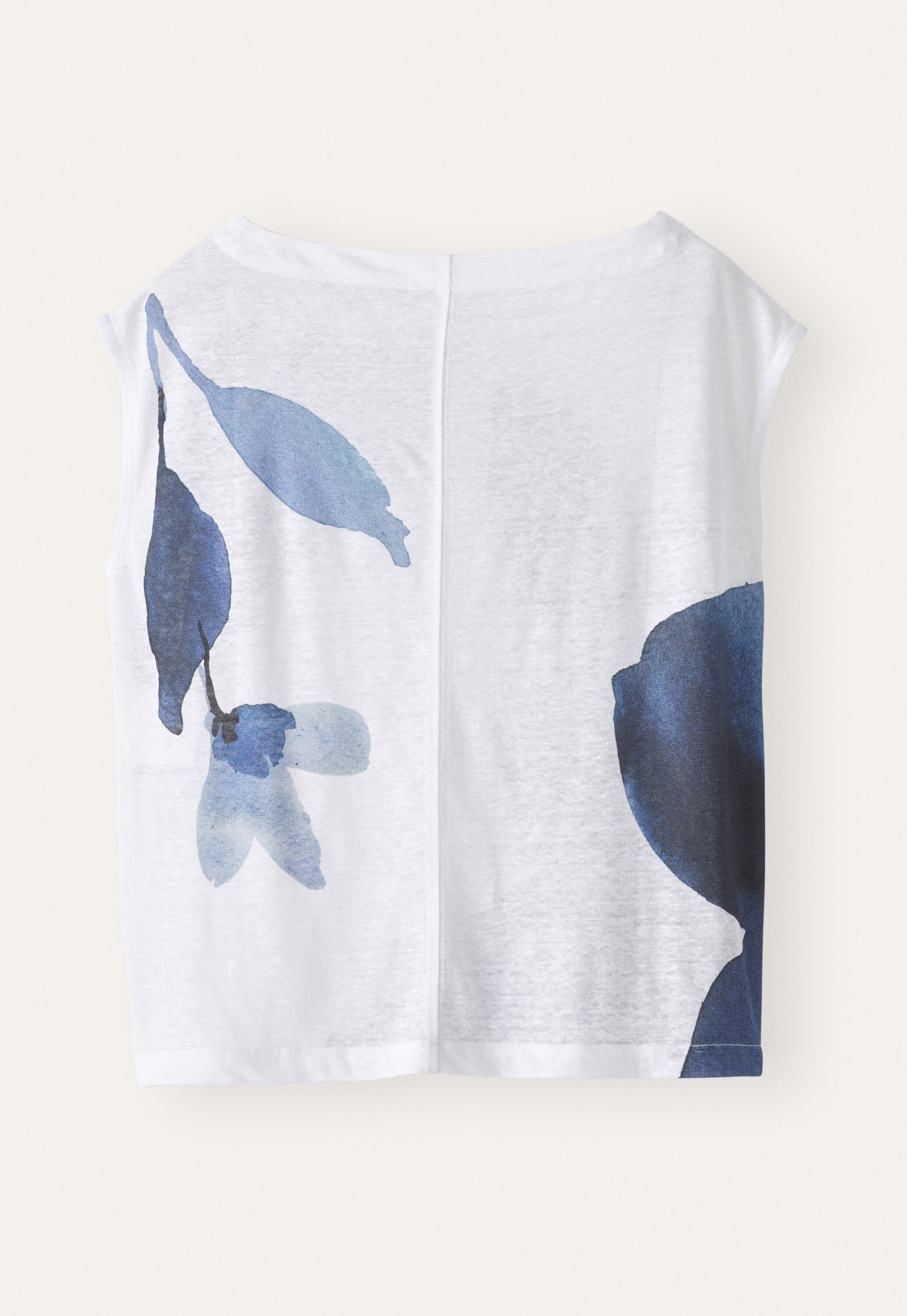Printed jersey top
