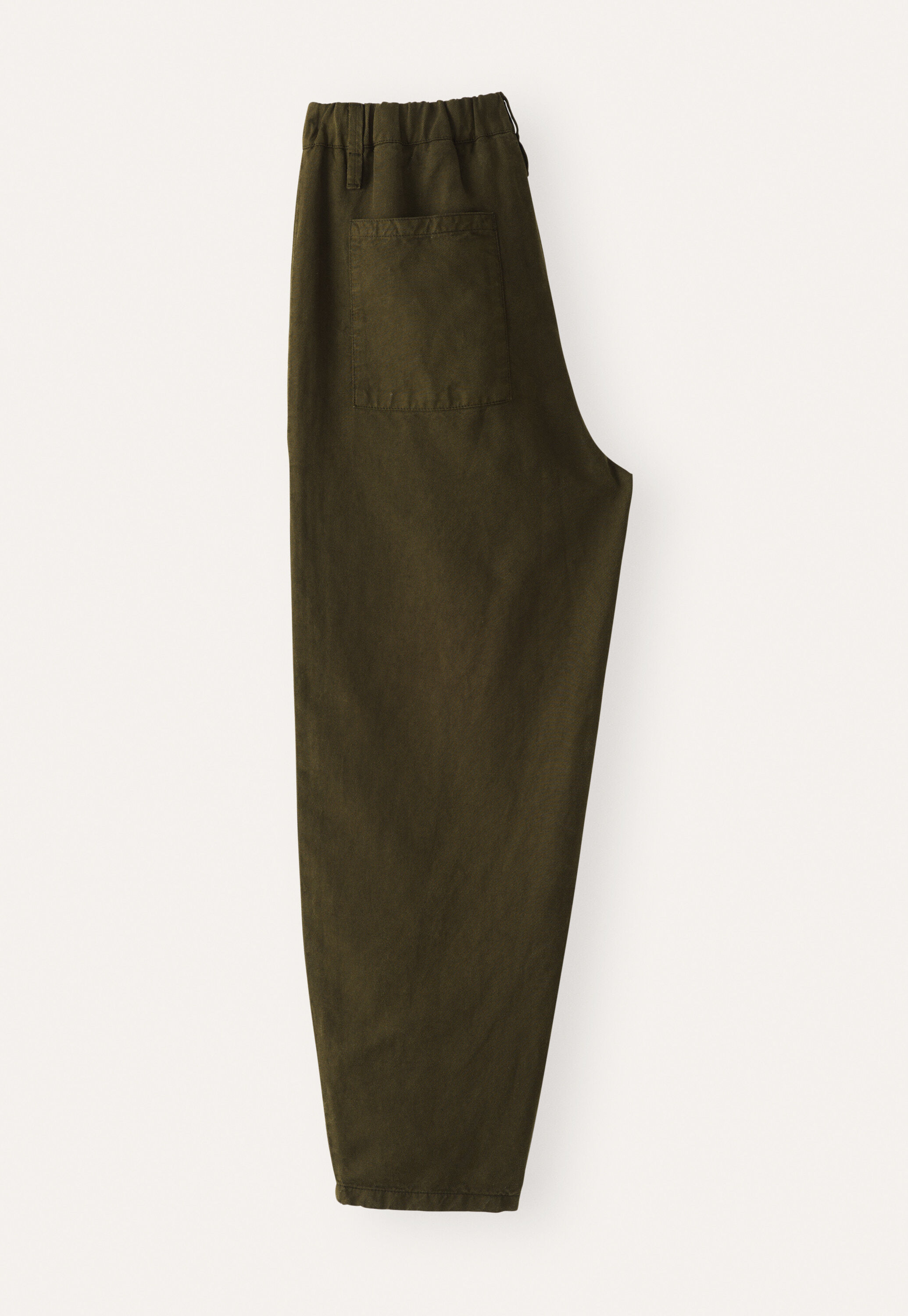 Tapered leg trousers