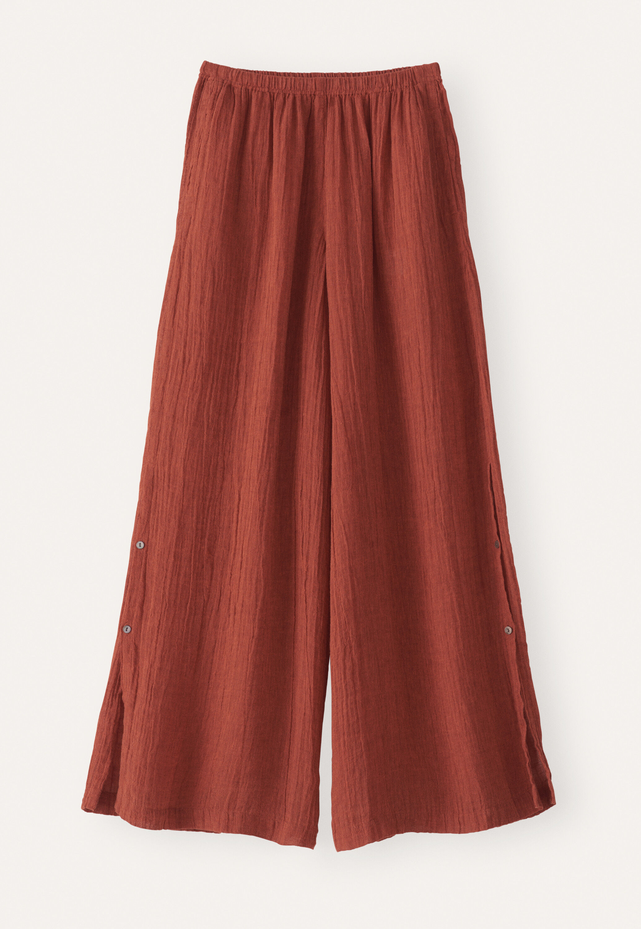 Pull-on trousers, Chilli orange, large