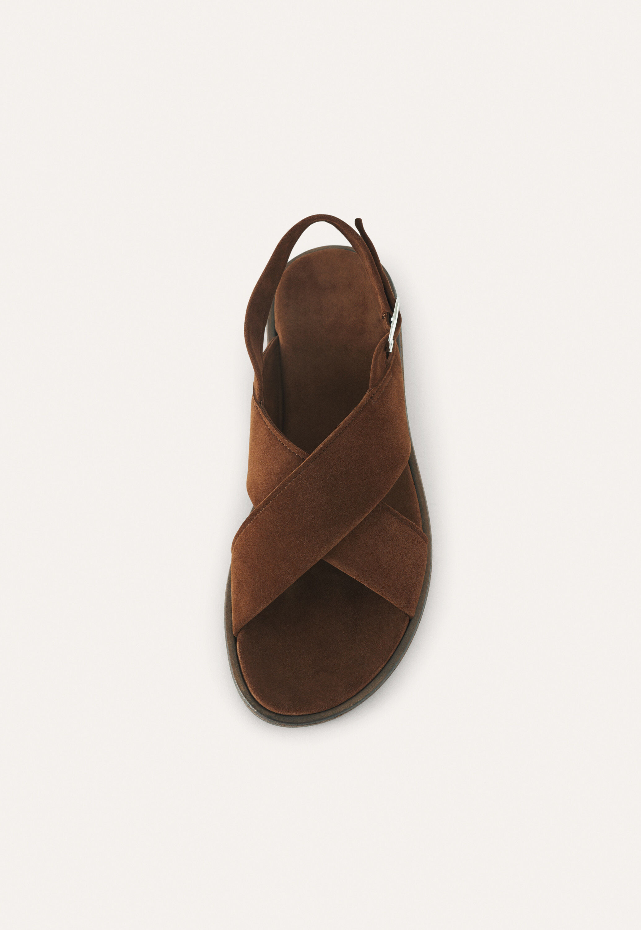 Cross-front sandals