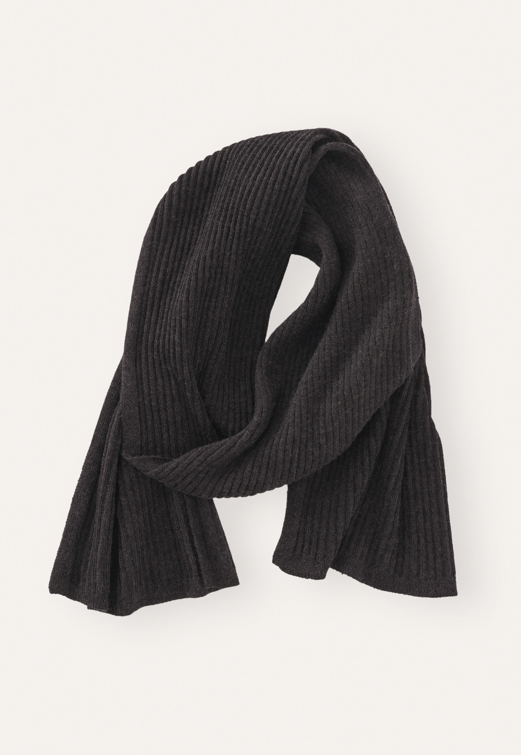 Rib-stitch scarf