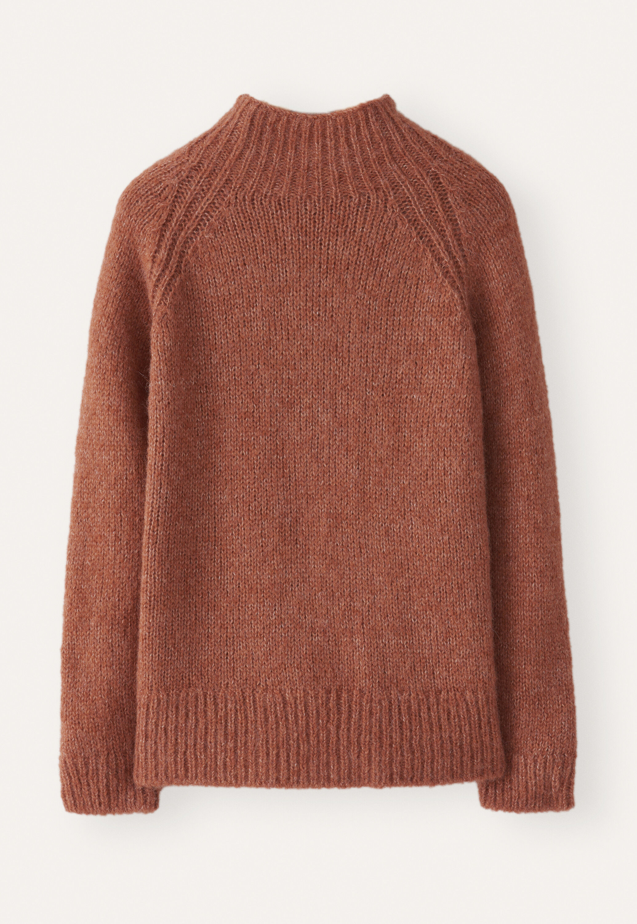 Funnel-neck sweater