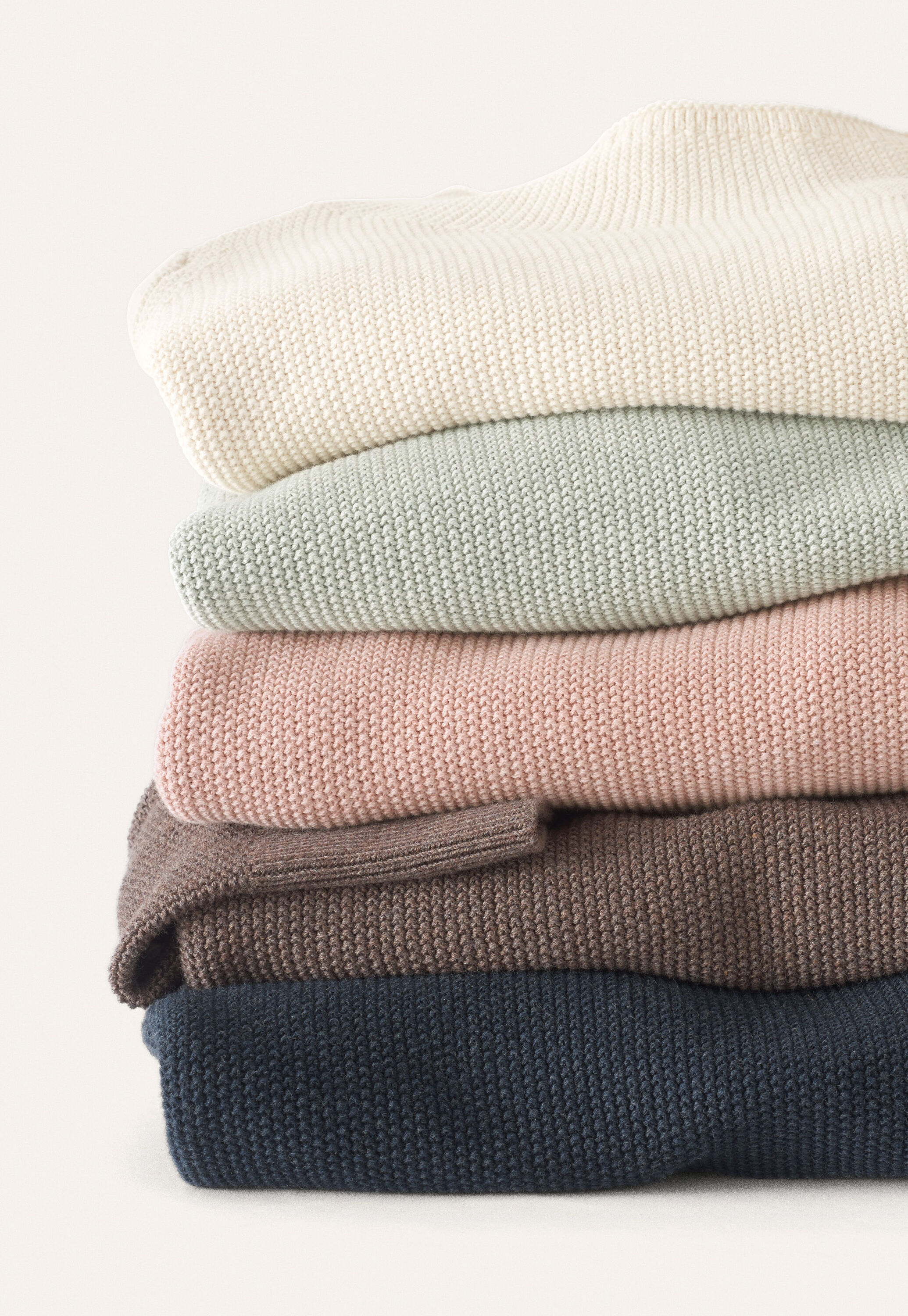 Funnel-neck sweater