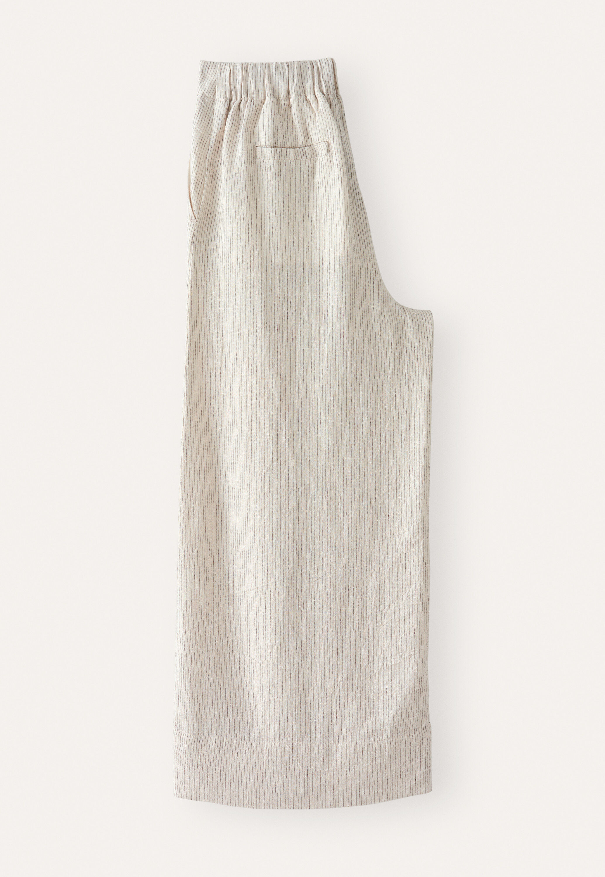 Wide & cropped trousers, Natural, large