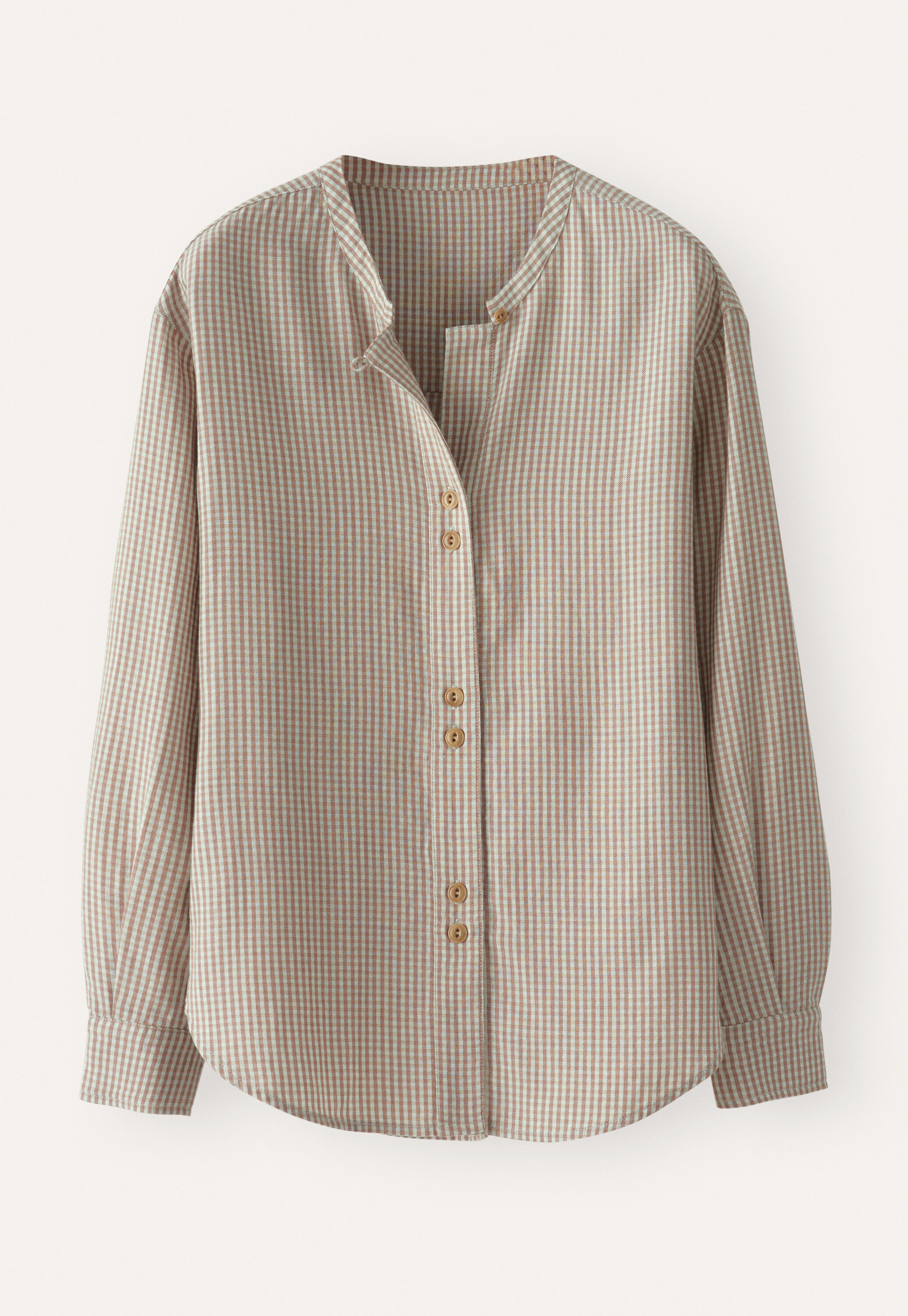 Gingham blouse