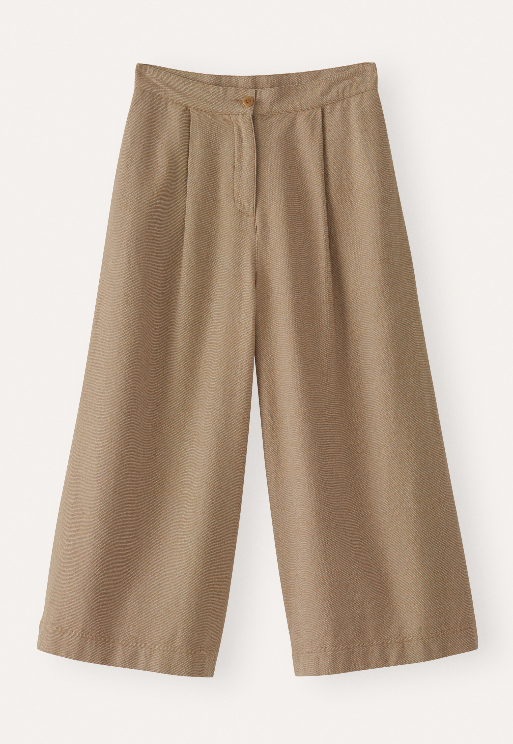 Cropped & wide trousers
