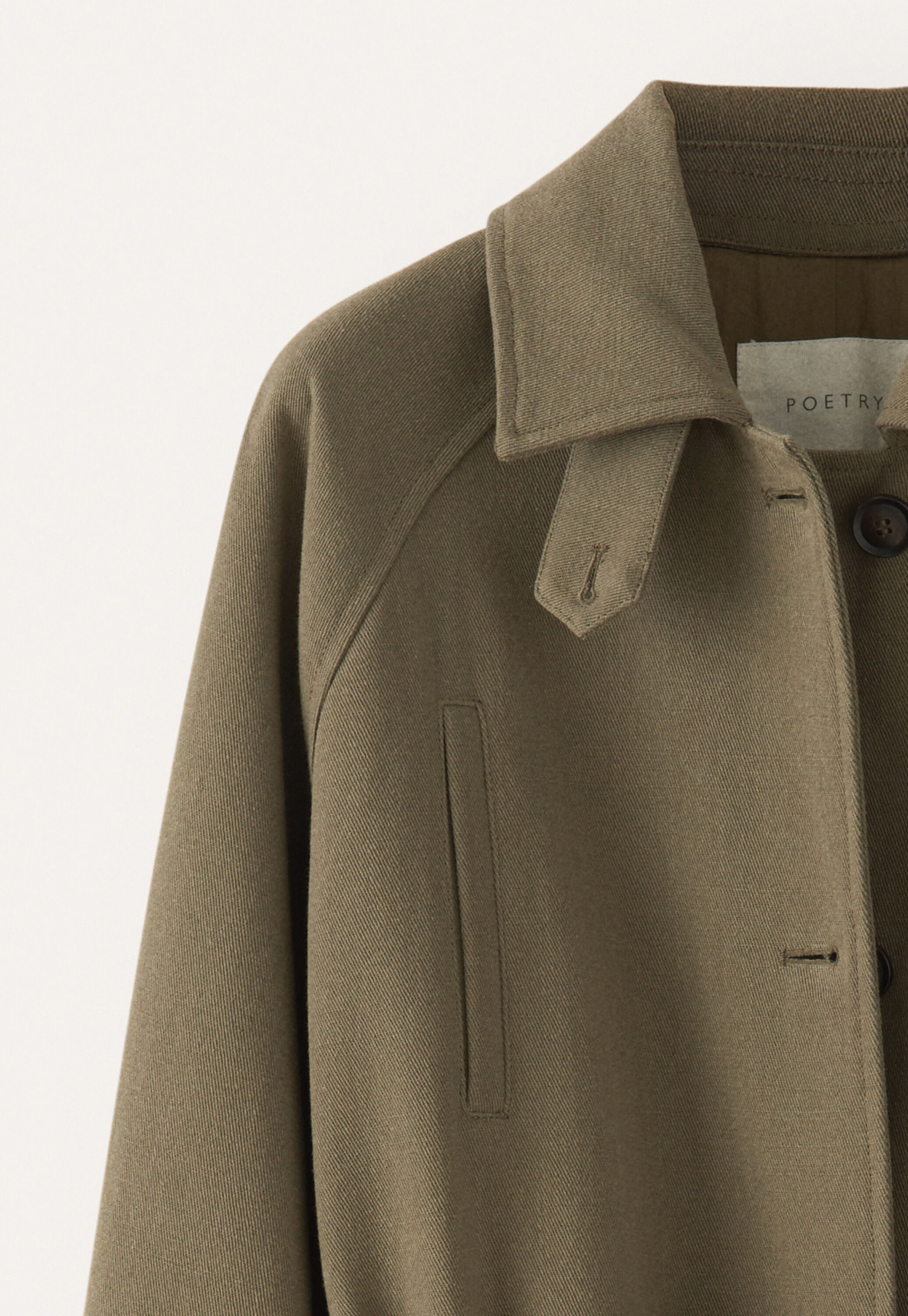 Trench coat, Soft khaki, large